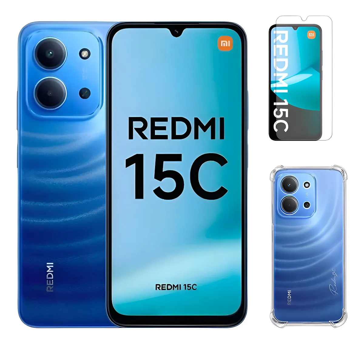 Xiaomi Redmi 15c 256gb 16gb Cor Azul