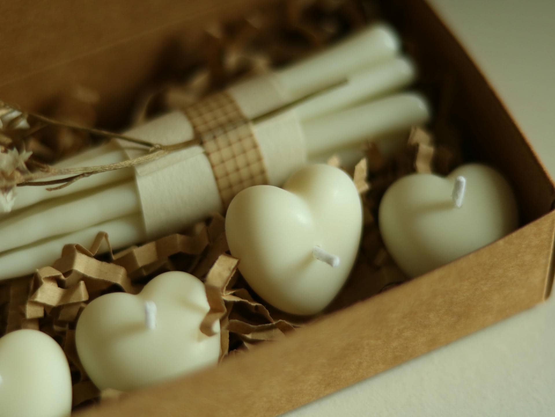 Velas de cumpleaños Corazones