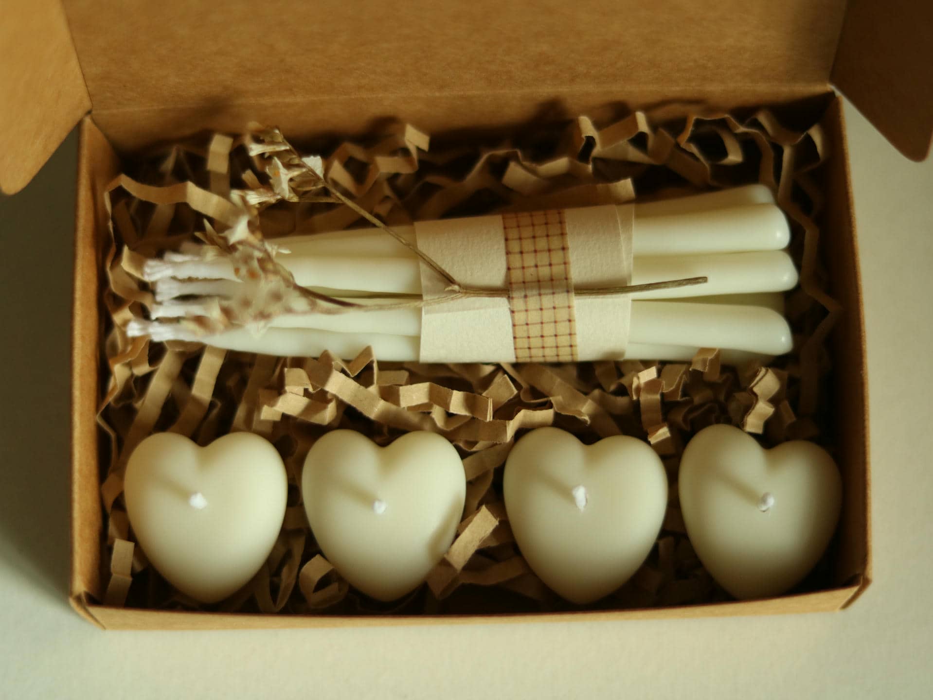 Velas de cumpleaños Corazones