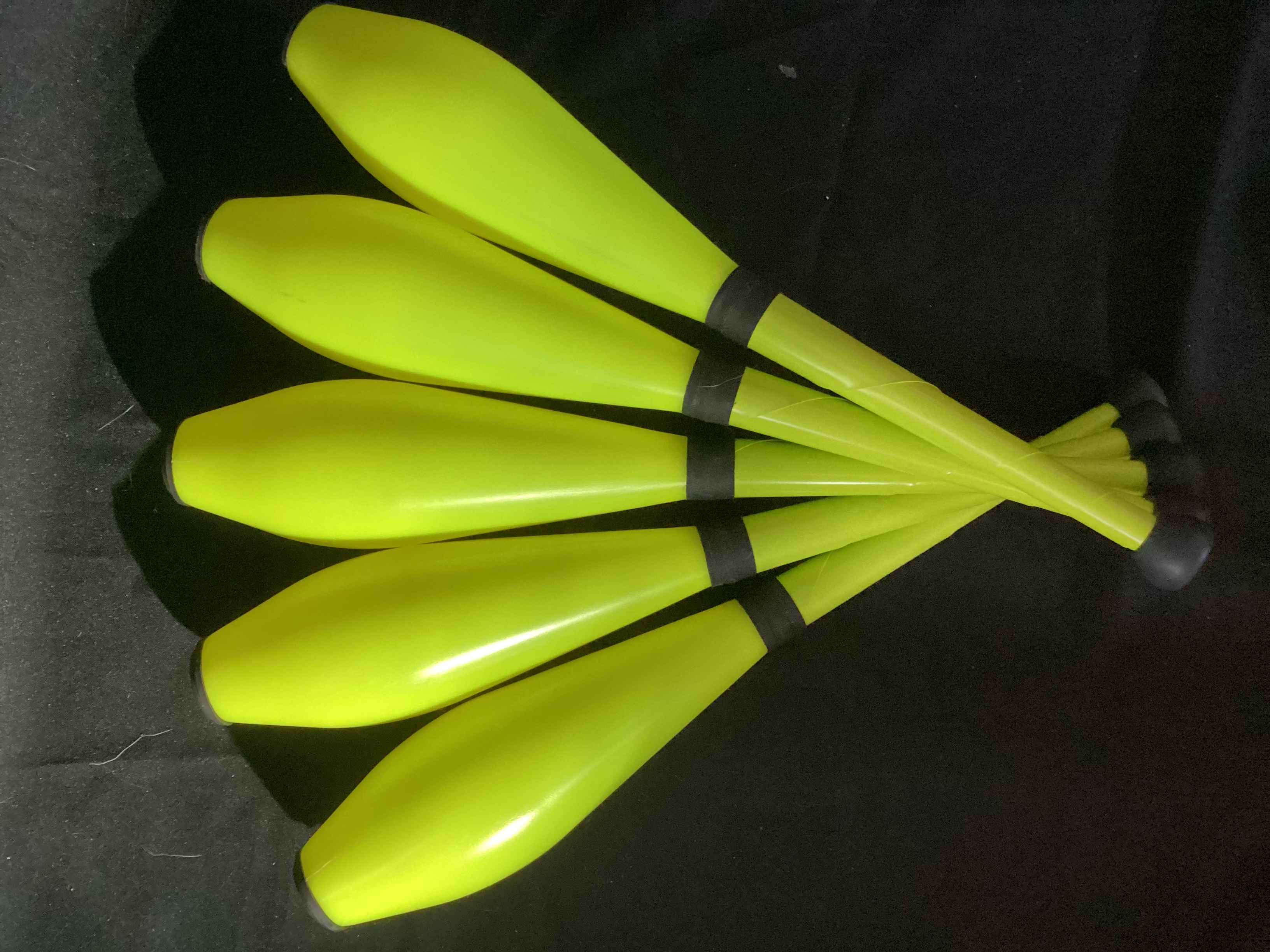 Kit de 5 Claves Cyclus Neon Yellow