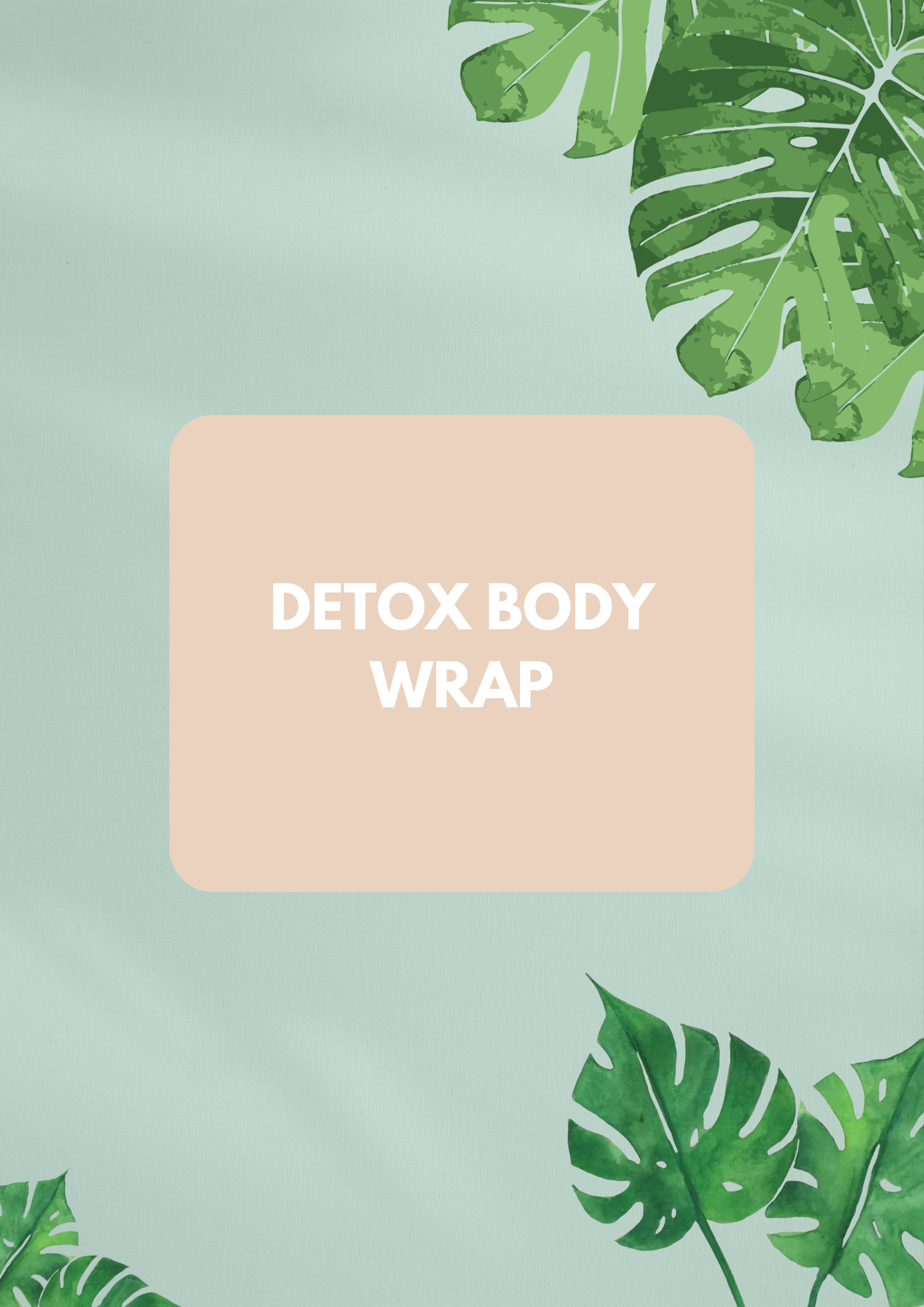 Detox Body Wrap