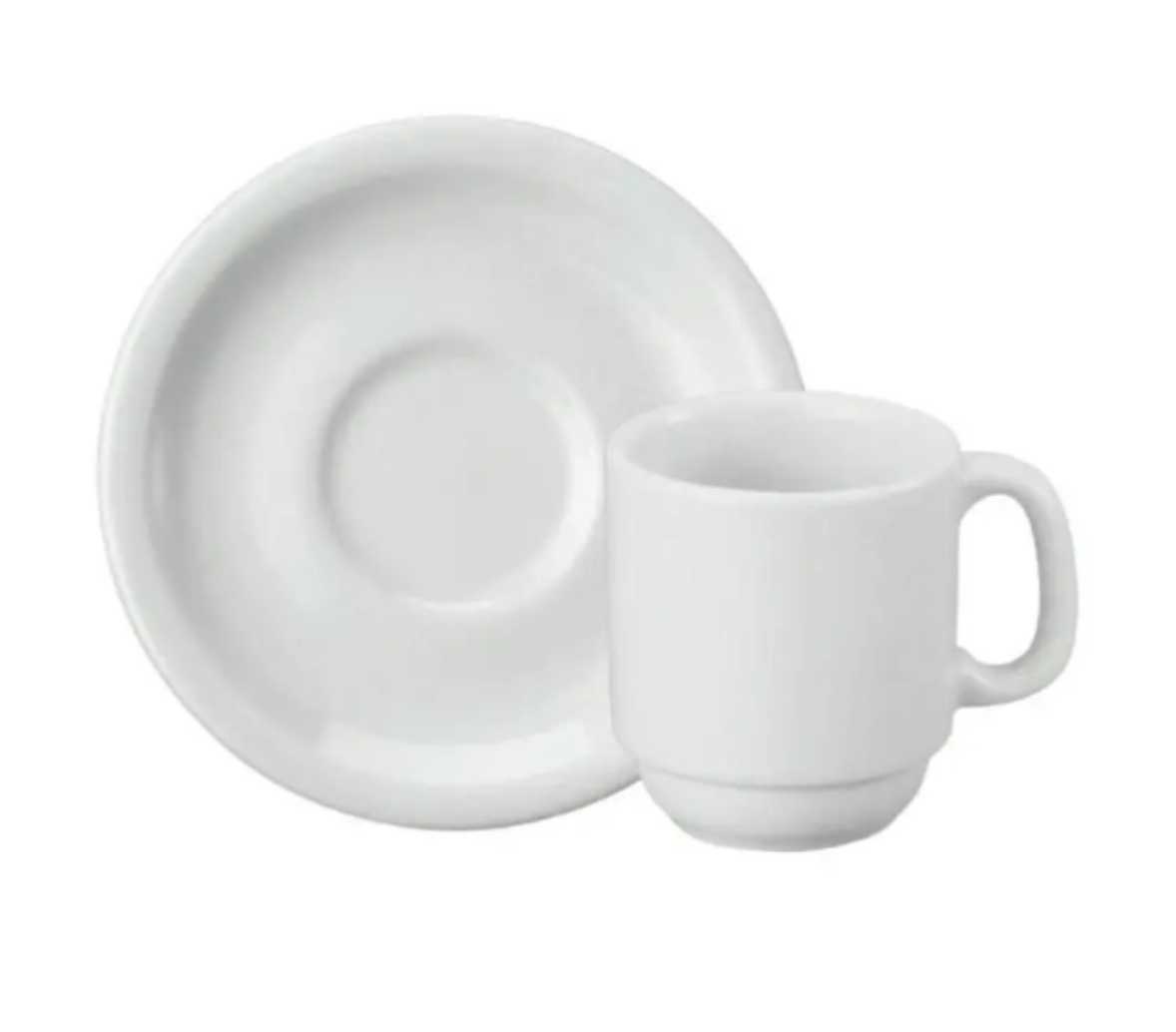 Xicara Café C/ Pires 70ml 