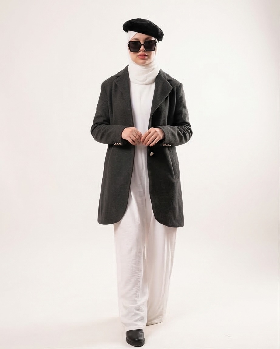 Heavy Wool Jacket – Elegant & Versatile Winter Design