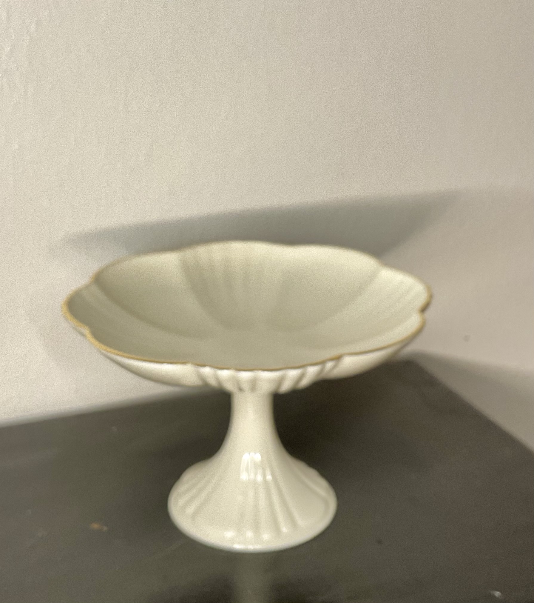 Lenox USA Scalloped Compote