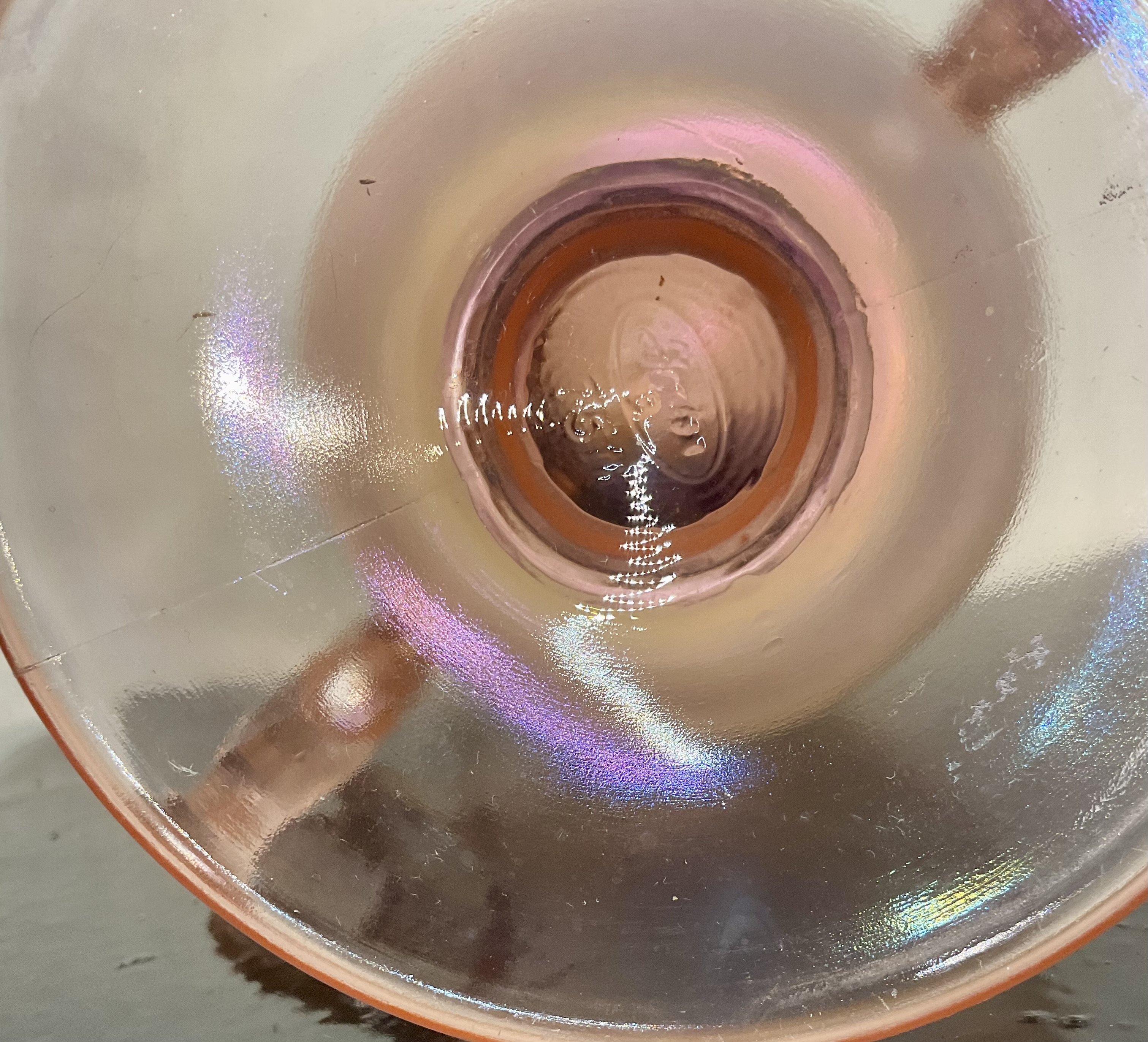 Fenton Pink Satin Dolphin Vase