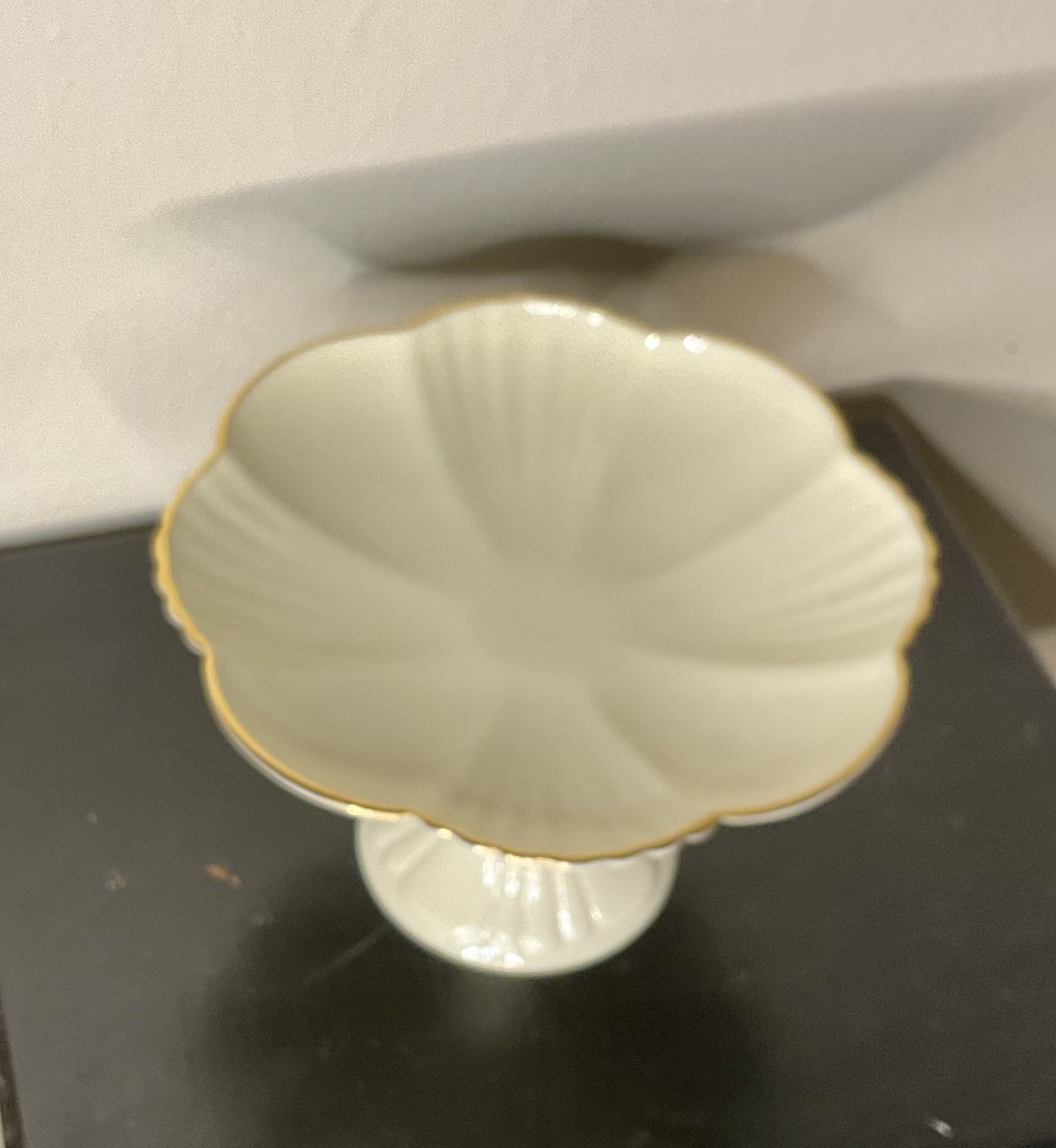 Lenox USA Scalloped Compote
