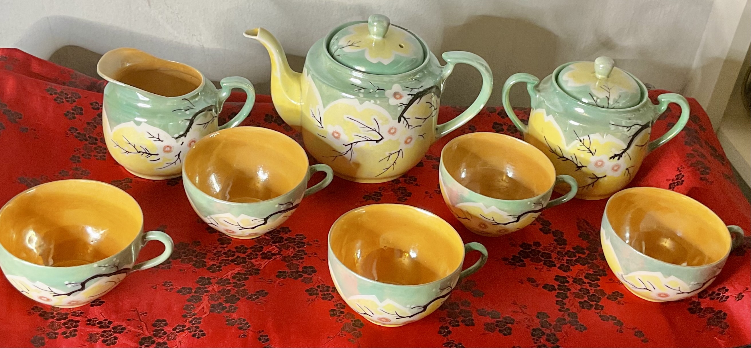 Moriyama Mori-machi tea set