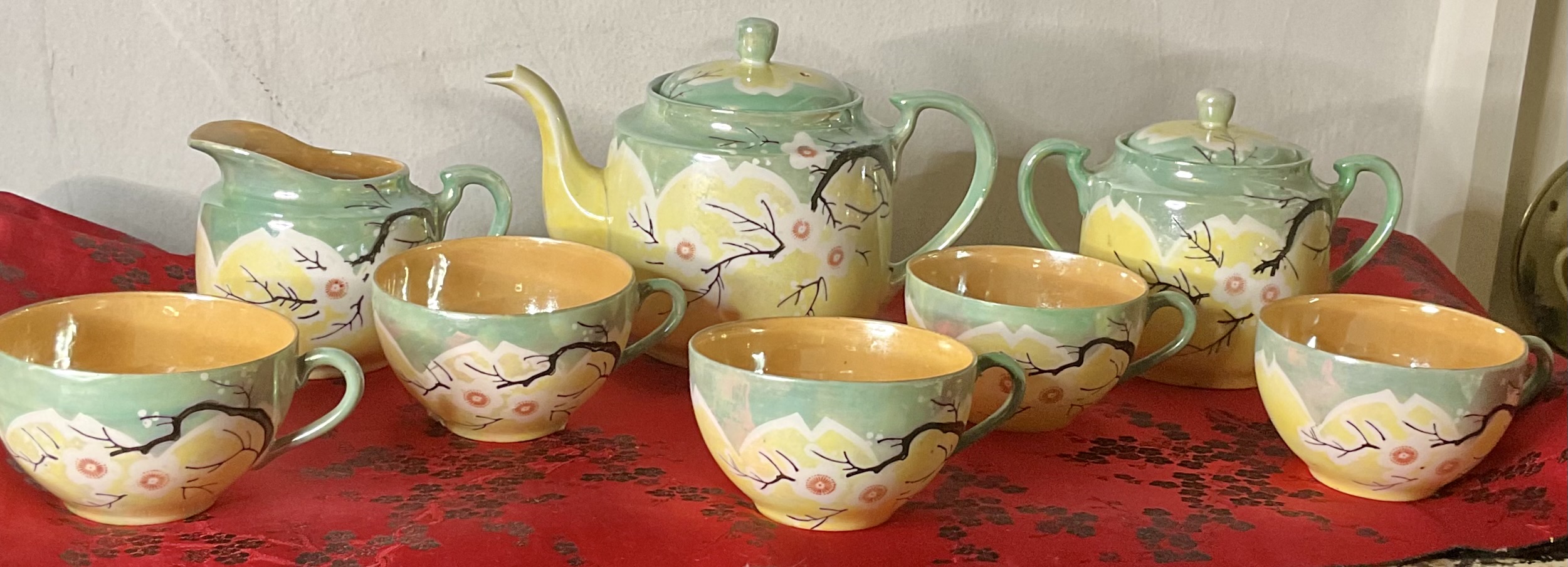 Moriyama Mori-machi tea set