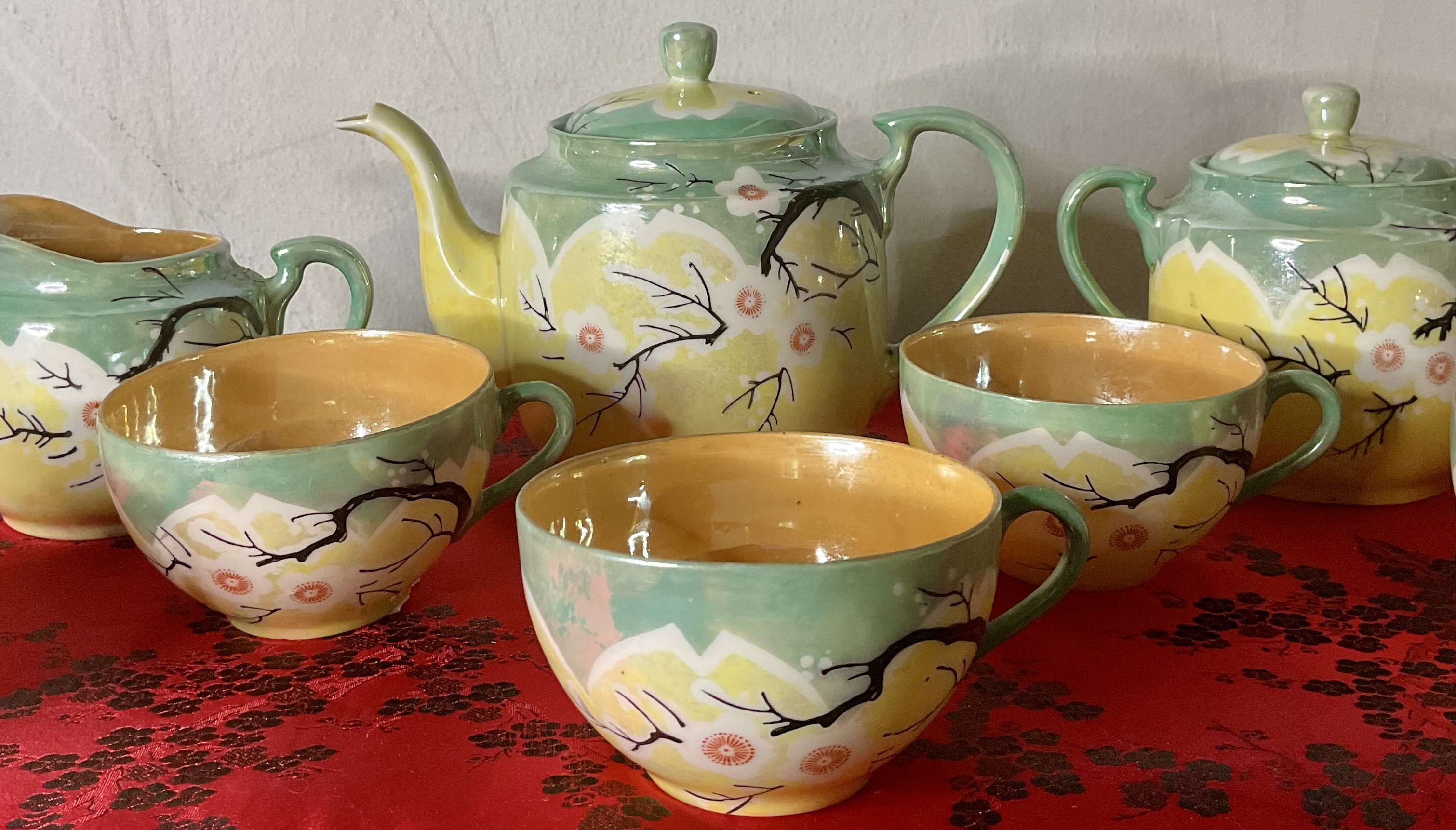 Moriyama Mori-machi tea set