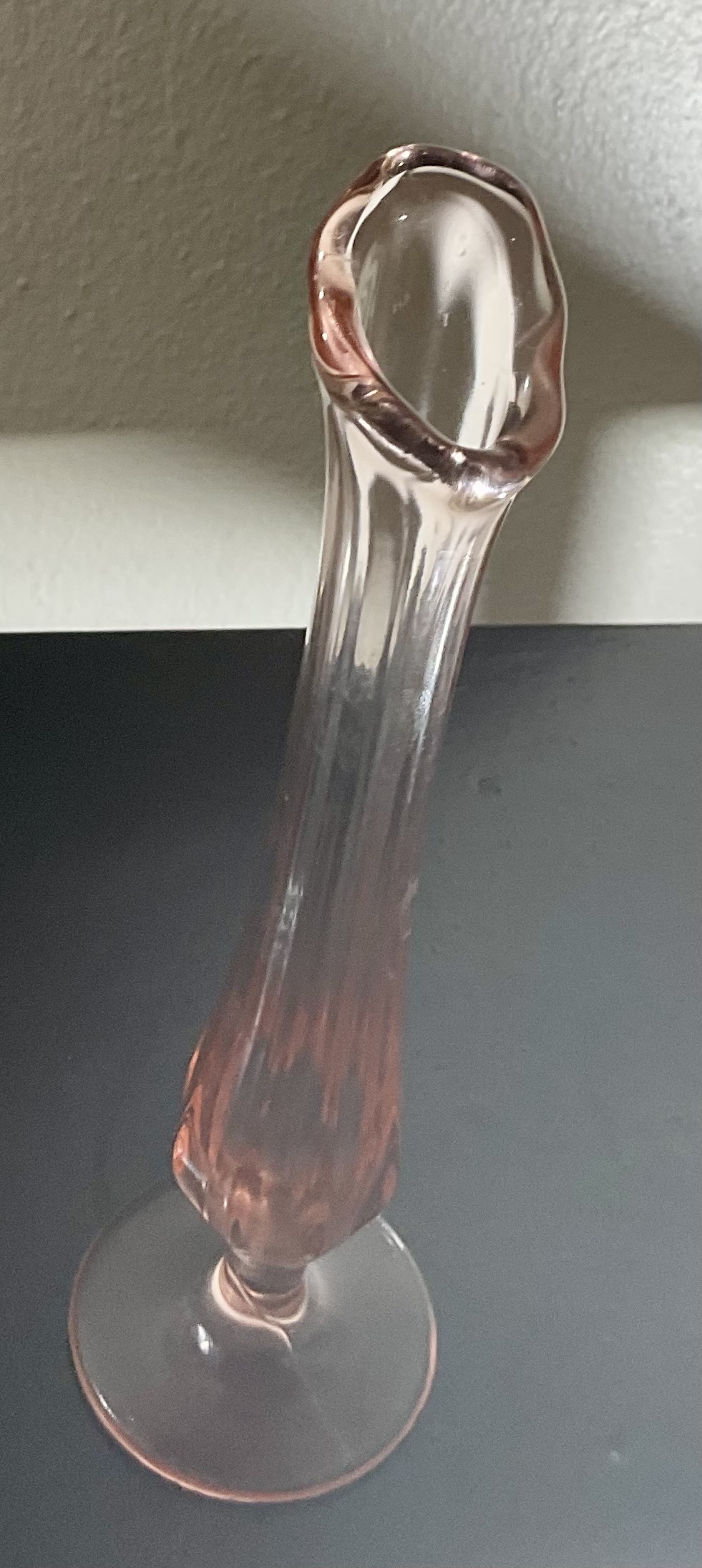 Fenton Pink Bud Vase