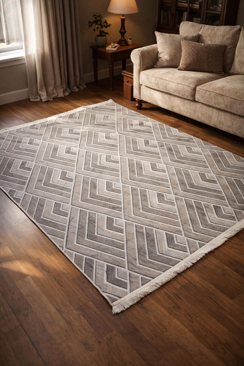 Geometric Pattern Area Rug