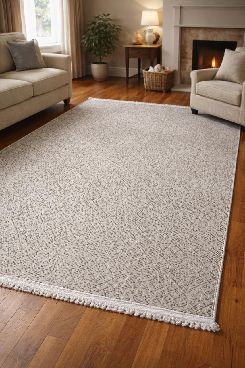 Elegant Textured Area Rug