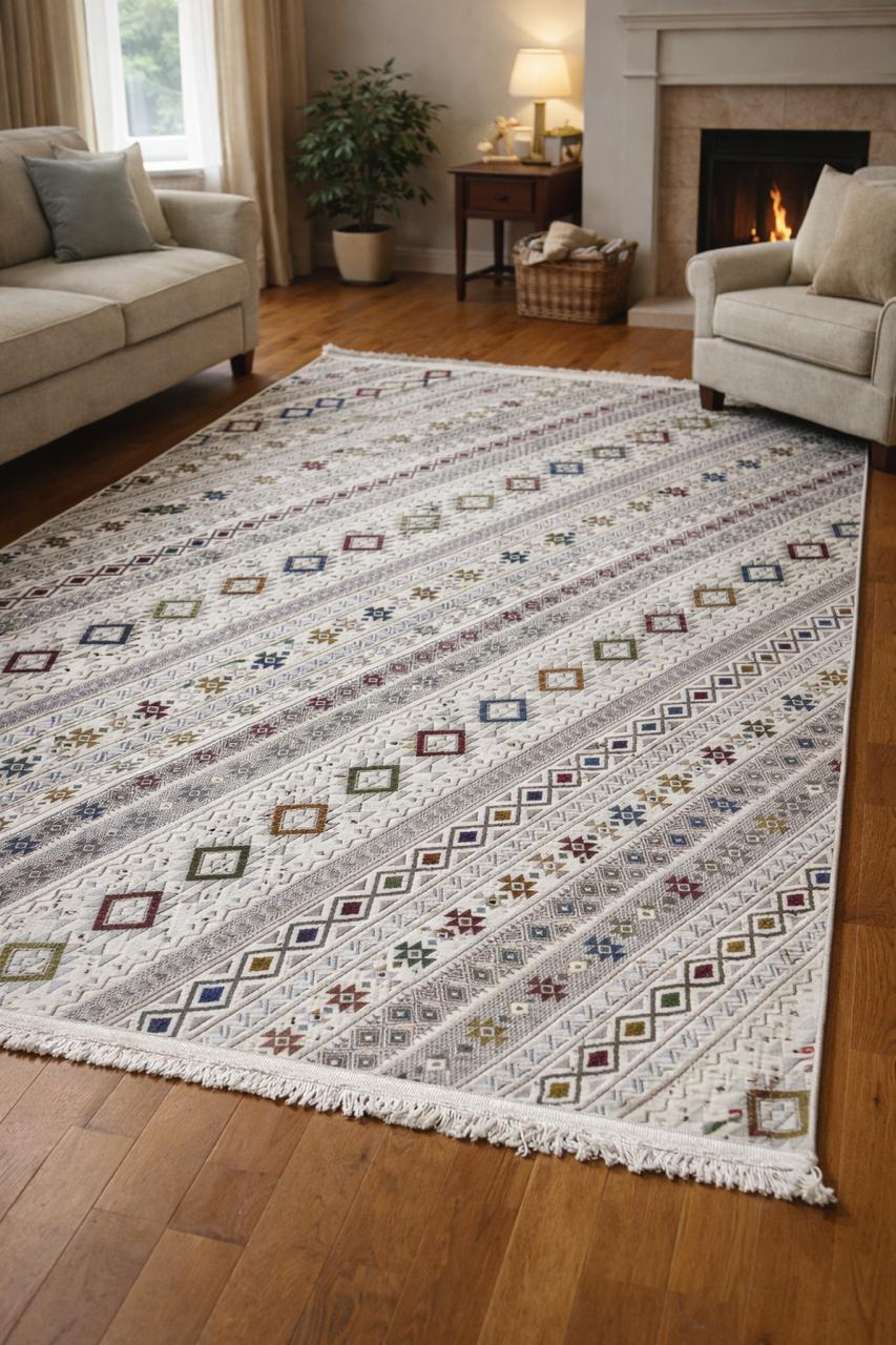 Boho Patterned Area Rug