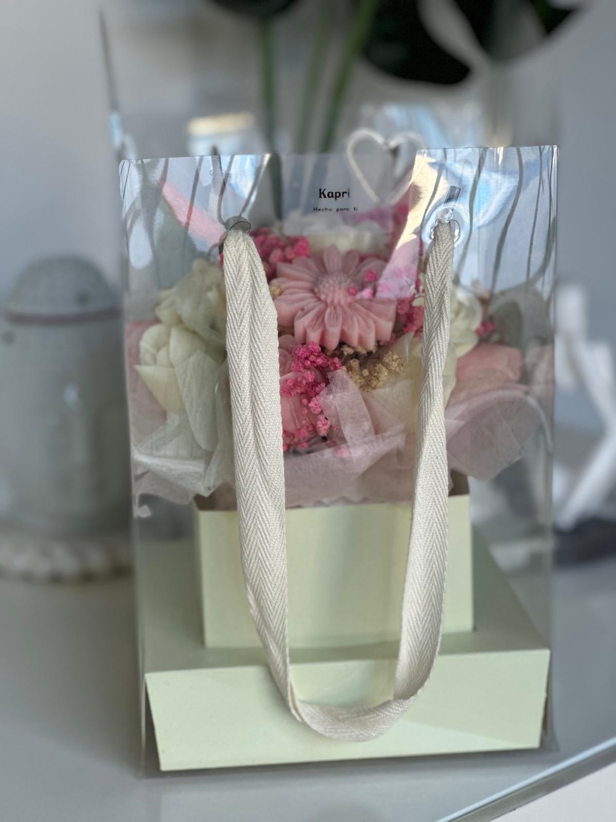 Bouquet de Velas Aromáticas Artesanales en Caja de Regalo Premium