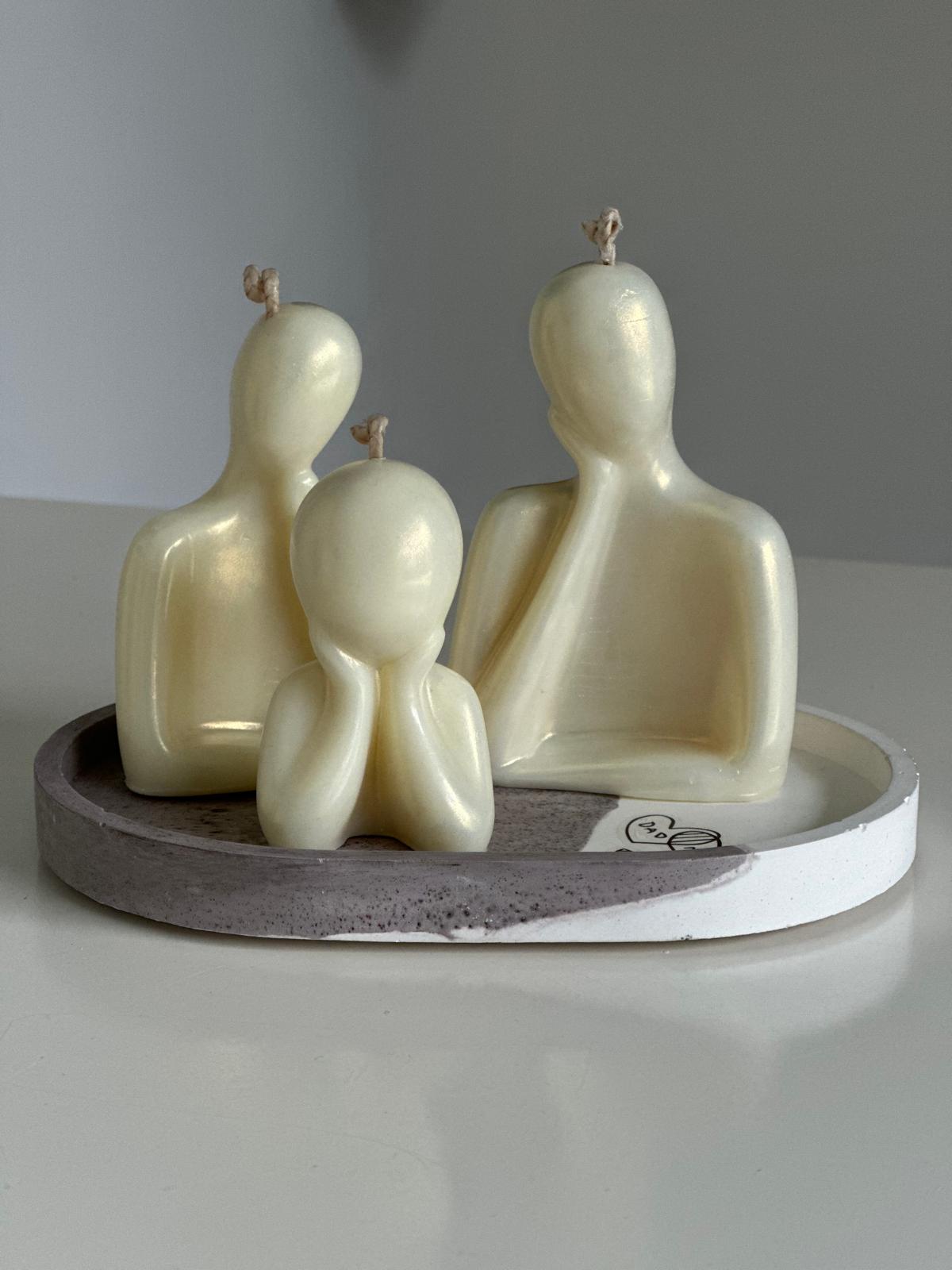 Familia de Velas Aromáticas Artesanales – Colección Vínculos