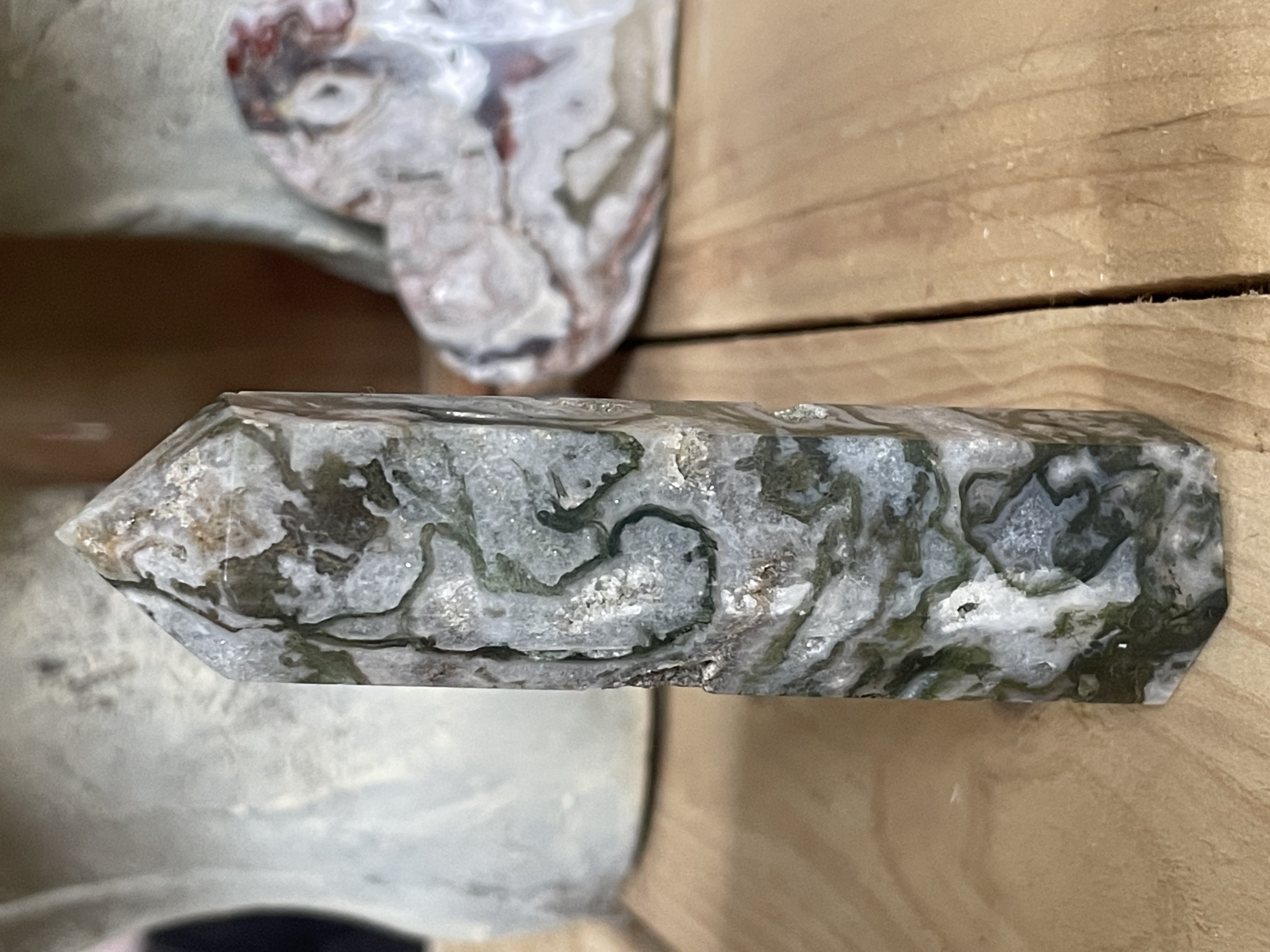 Pointe en agate arbre 