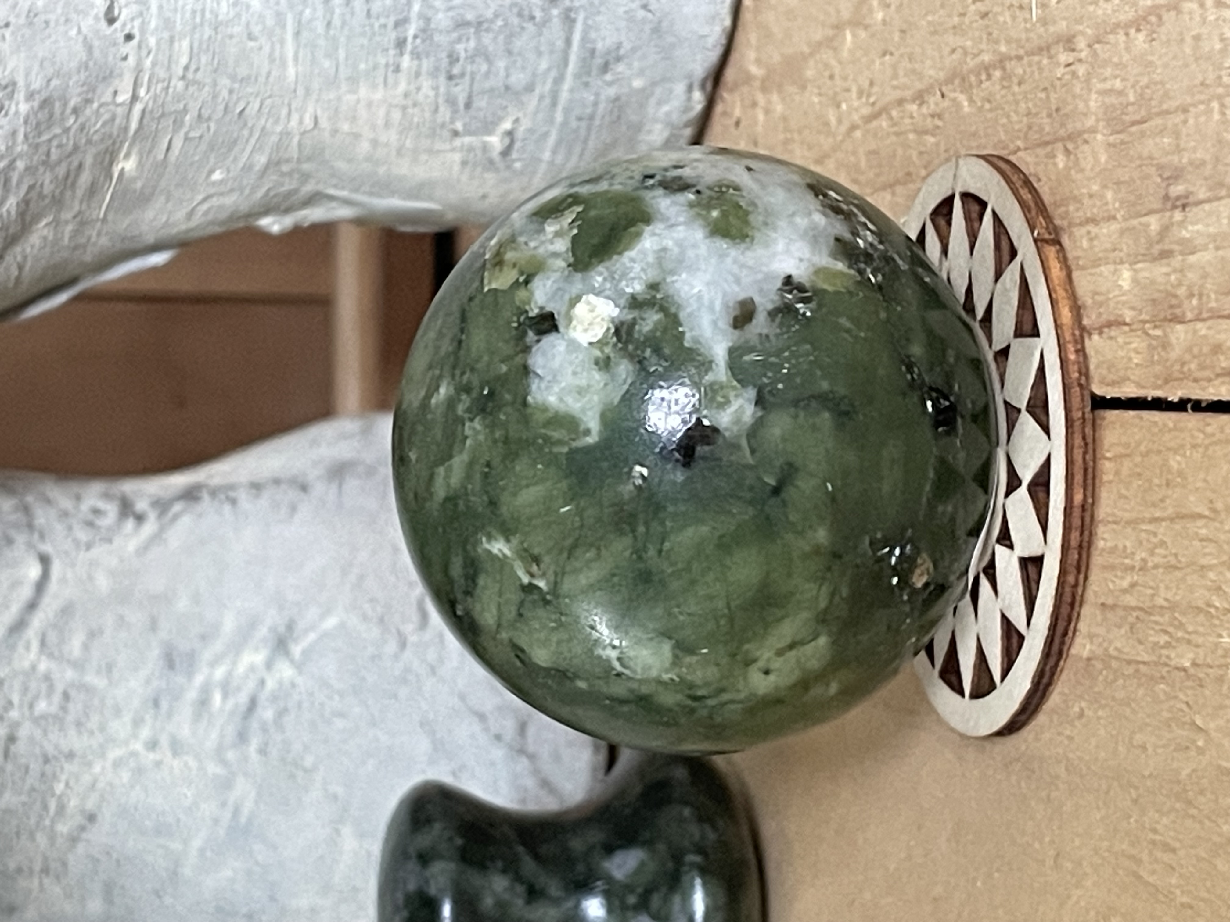 Sphère en Serpentine