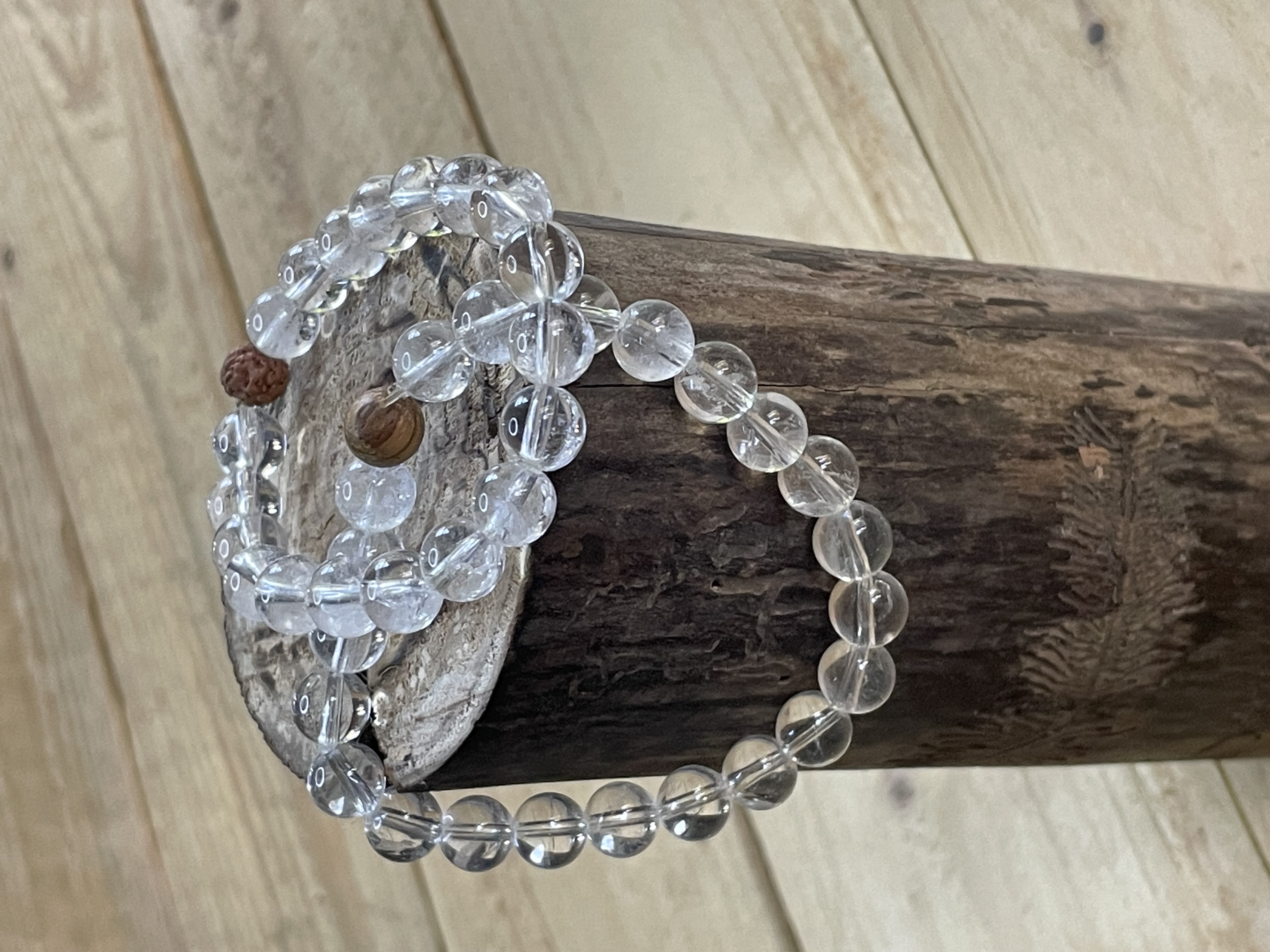Bracelet en cristal de roche 1pcs.