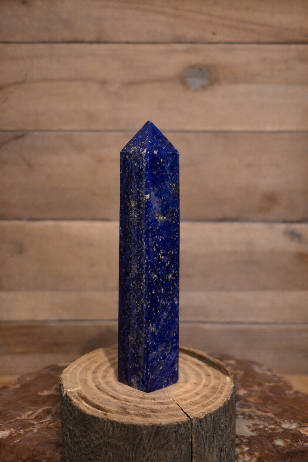 pointe en Lapis Lazuli