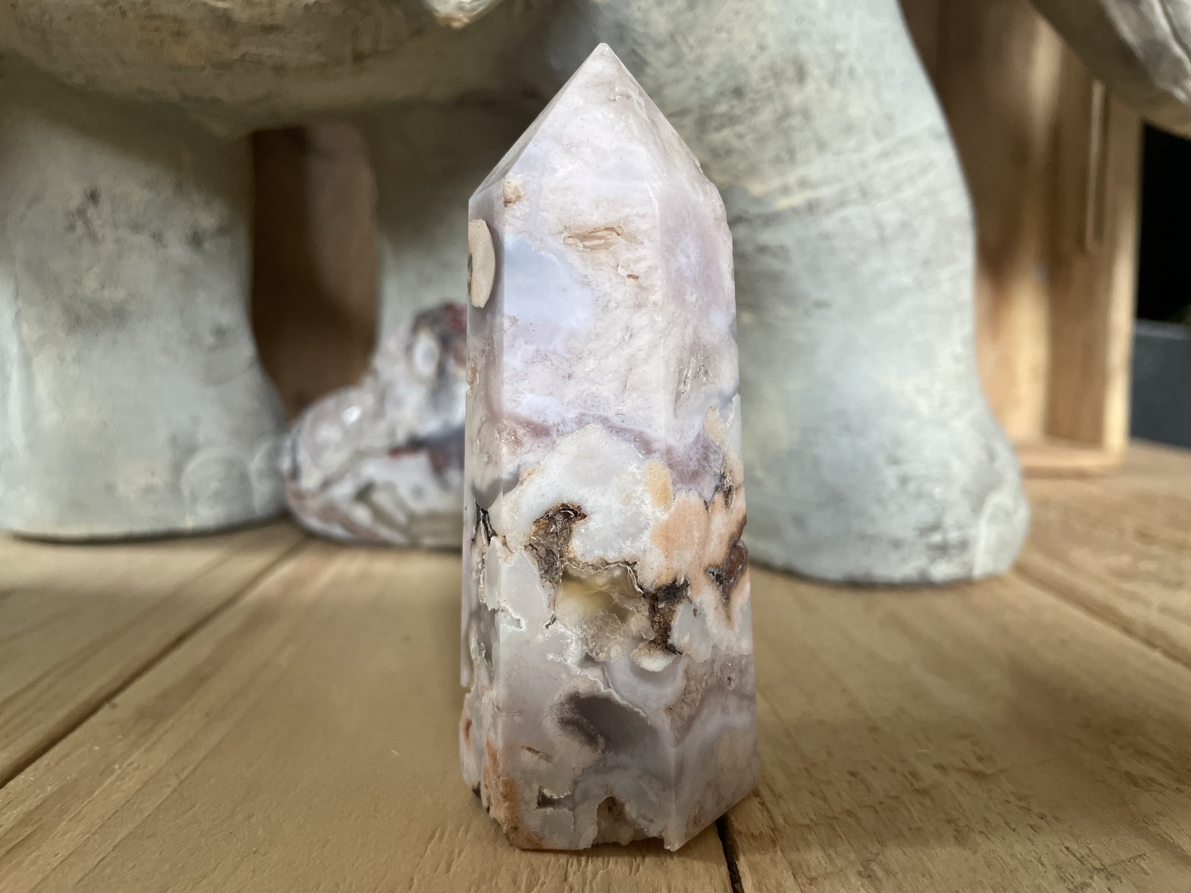 pointe d'agate Fleur