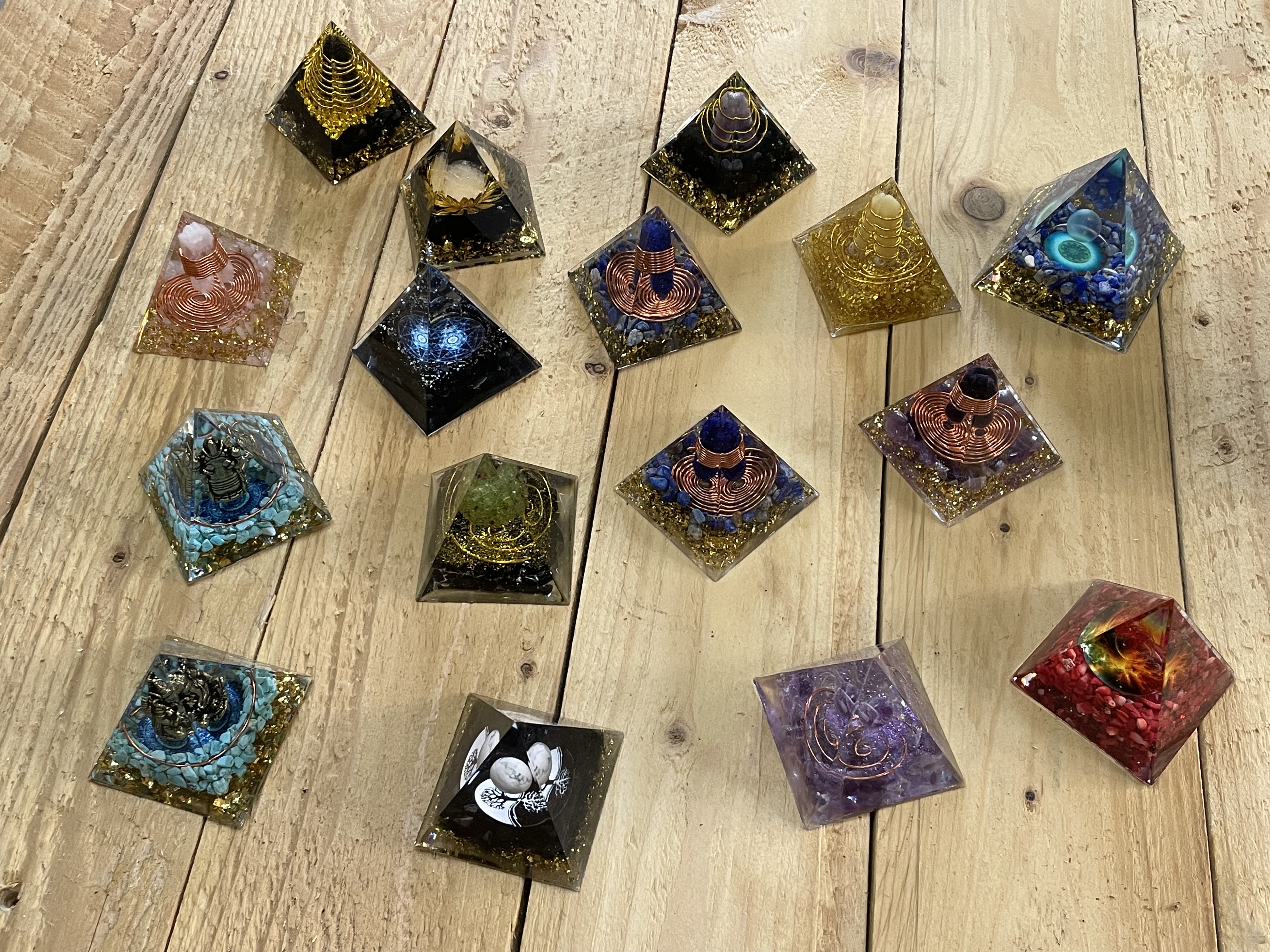 pyramides orogonites