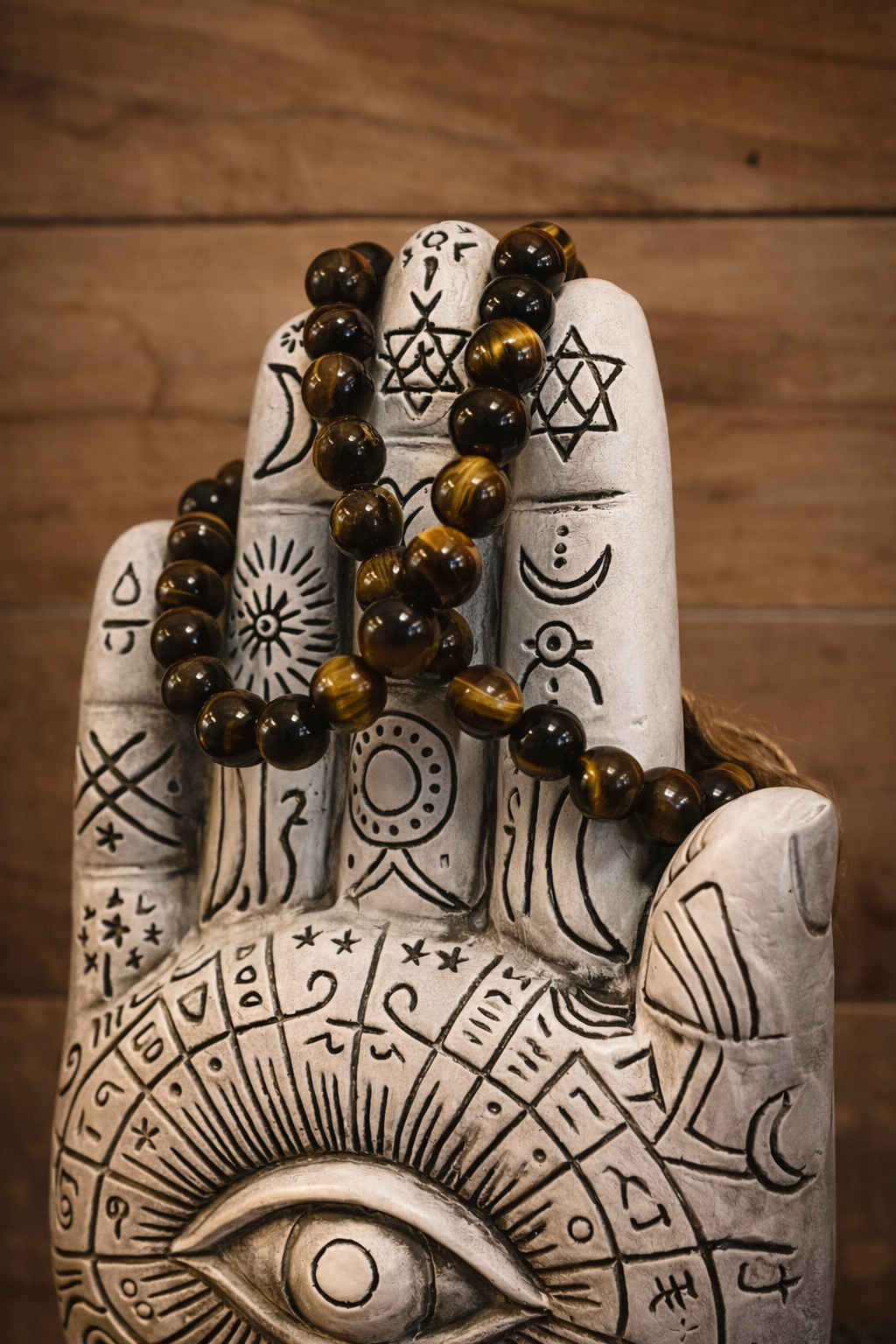 Bracelet en pierre œil de tigre 1pcs