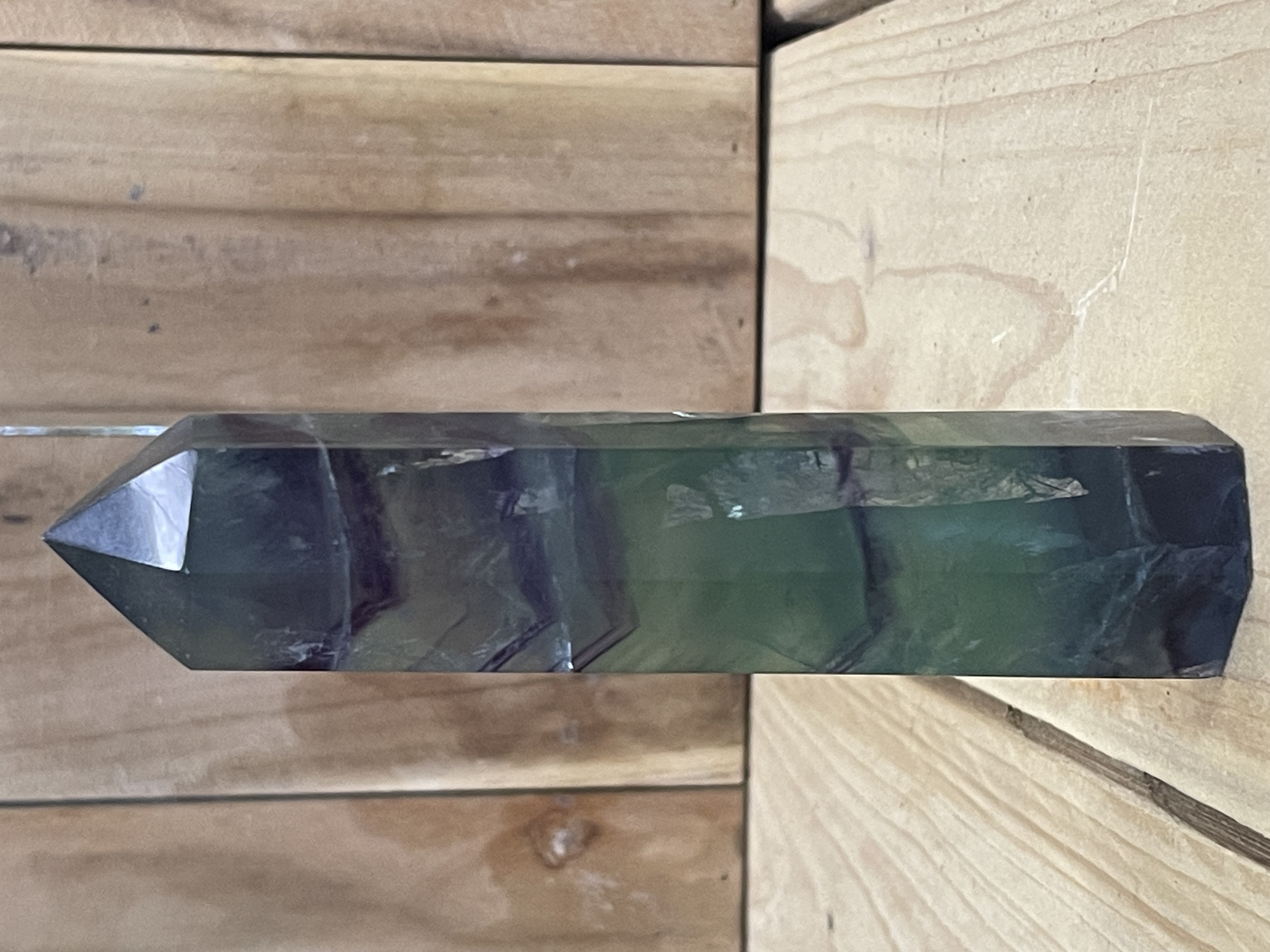 pointe de Fluorite verte