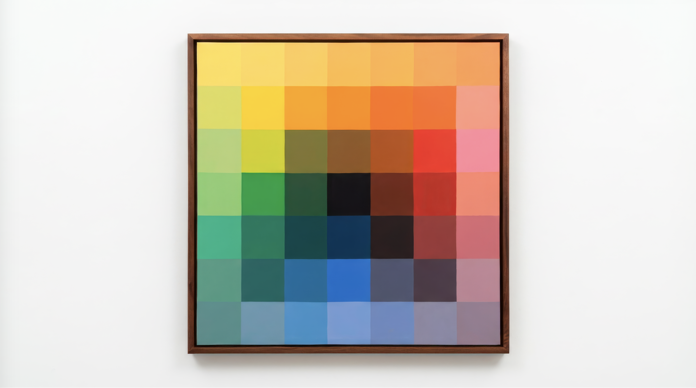 Vibrant Color Block Wall Art