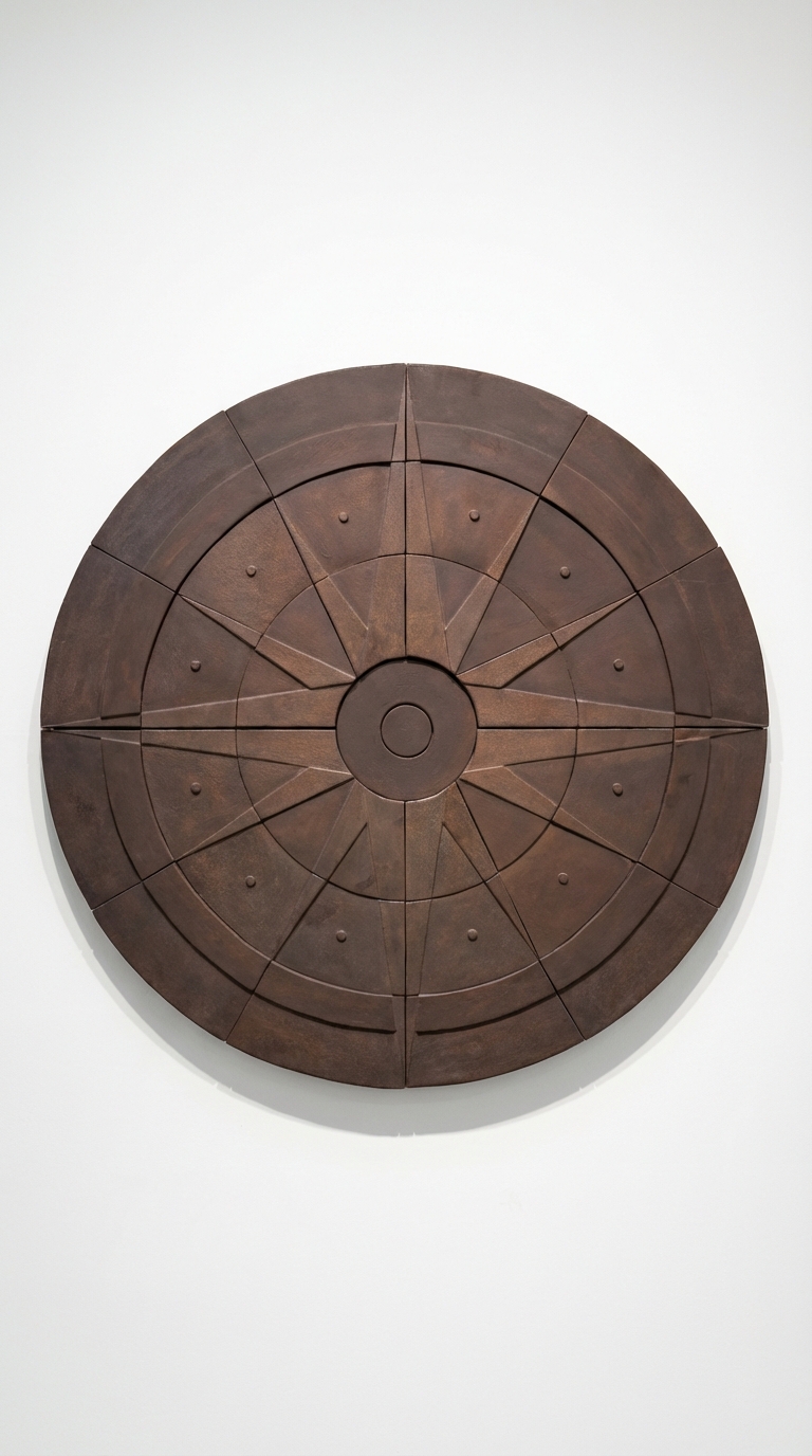 Decorative Wooden Wall Shield