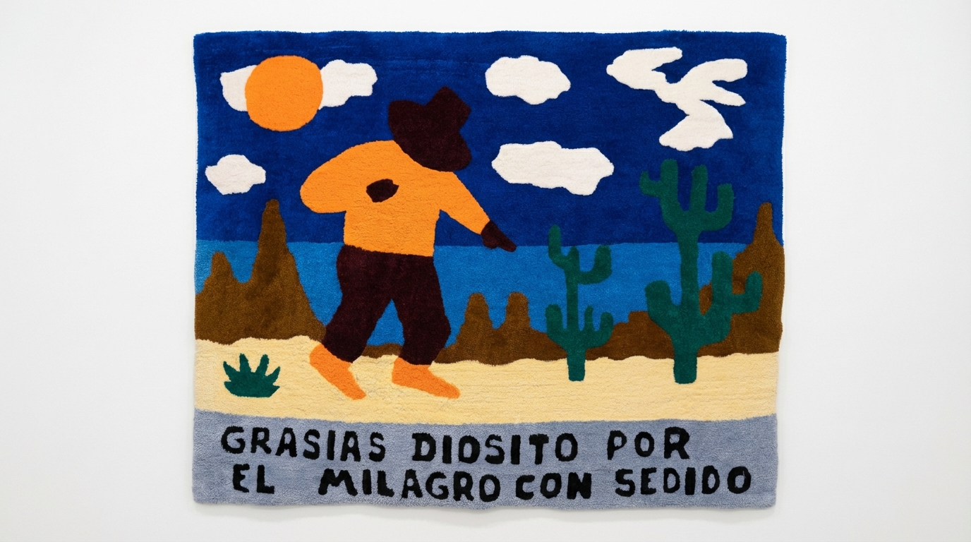Handmade Mexican Tapestry