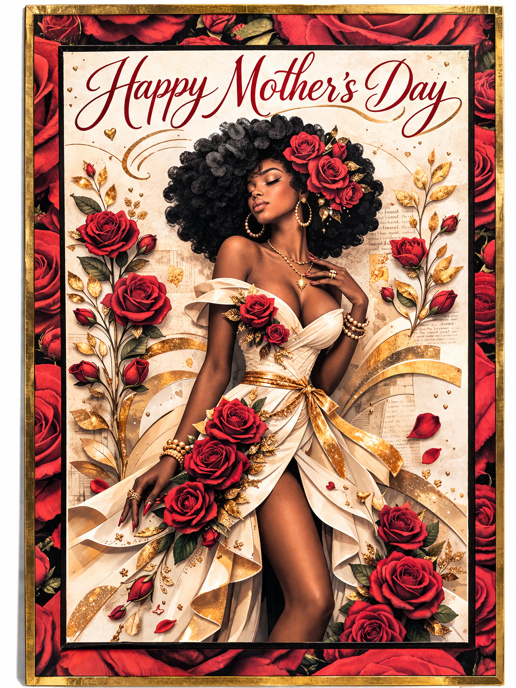 Mother's Day greeting card