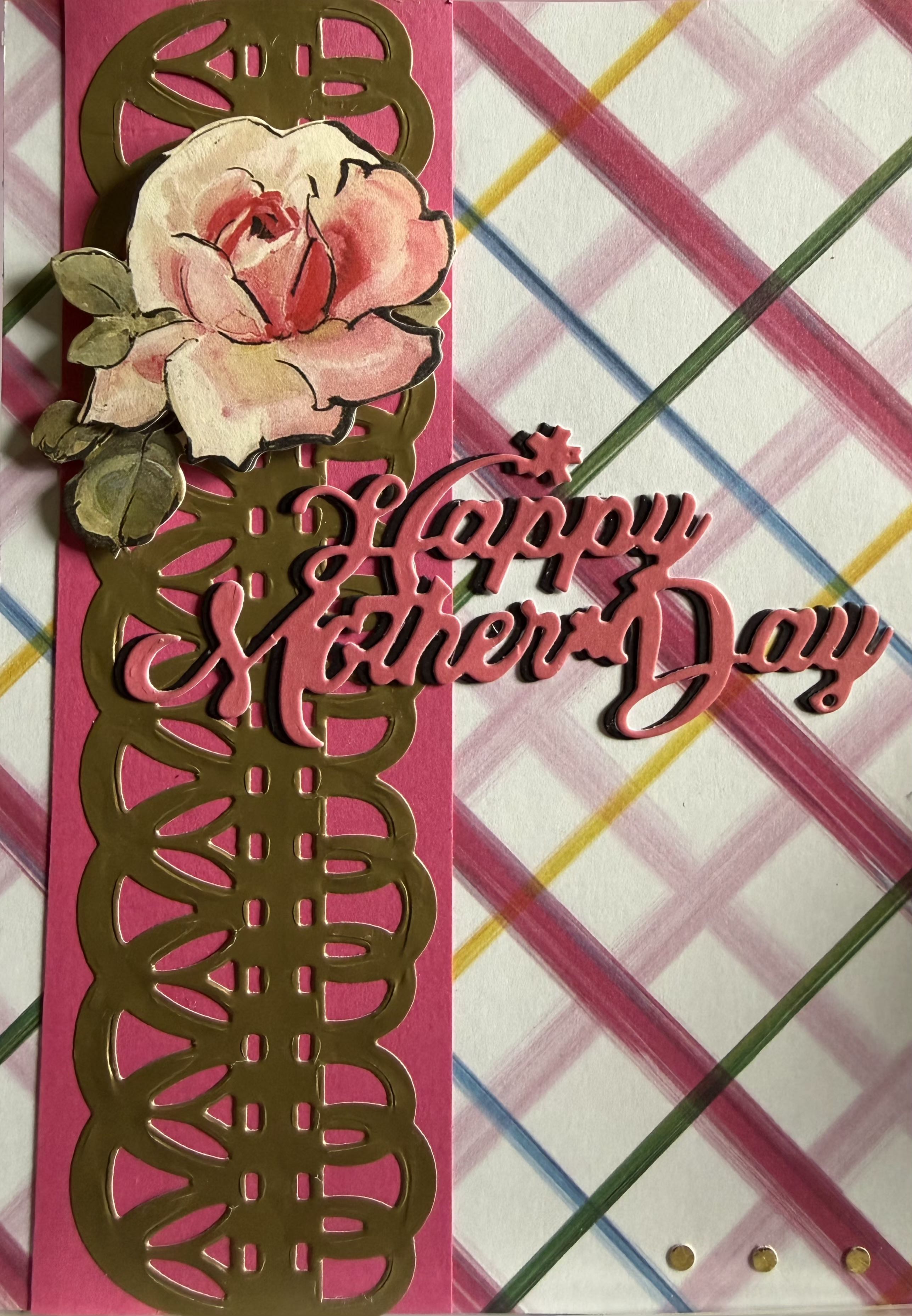 Handcrafted Mother's Day Card