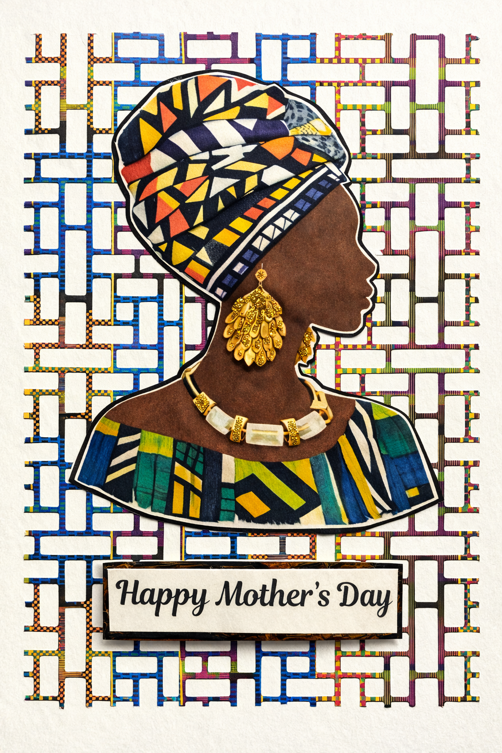 African Mother's Day Card