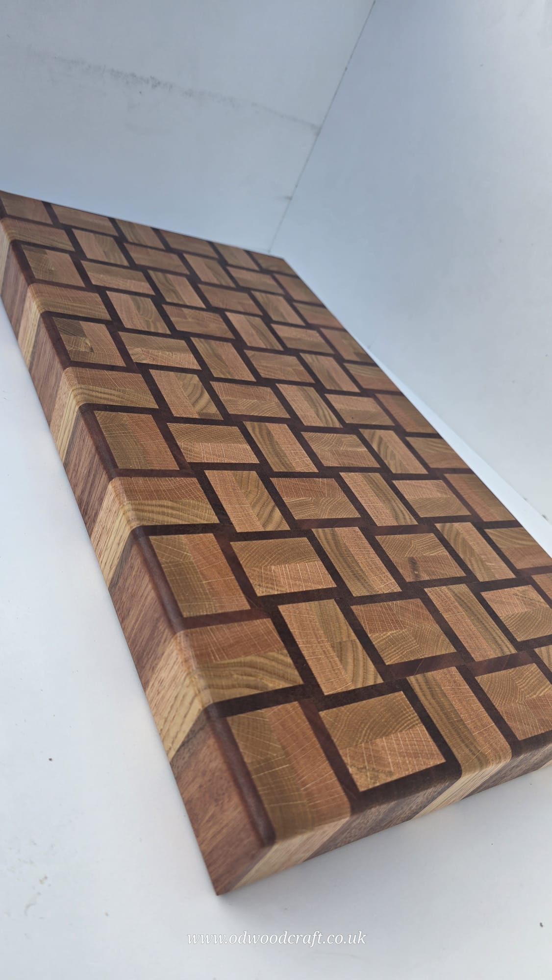 Made to Order Basket Weave End Grain Chopping Board 