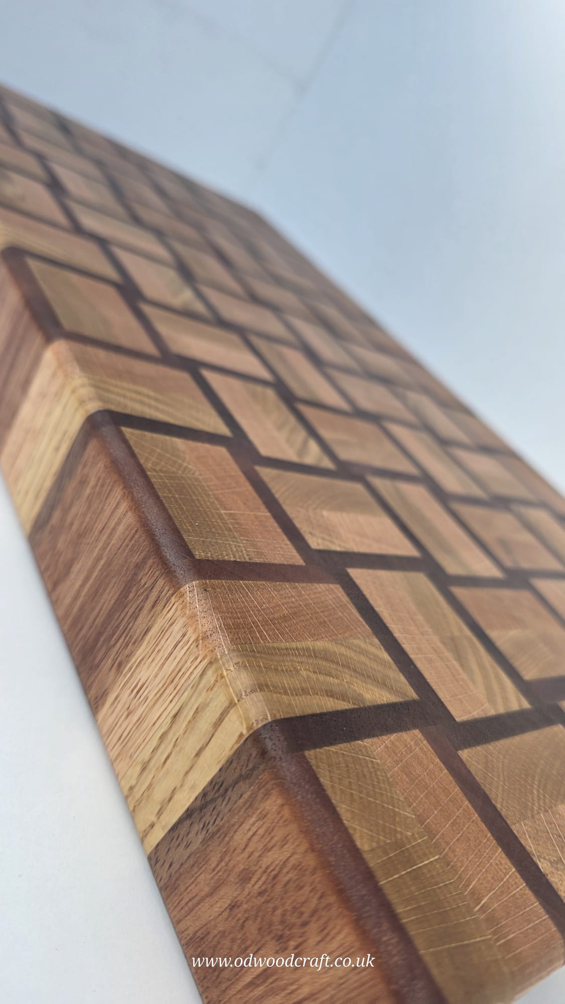 Made to Order Basket Weave End Grain Chopping Board 