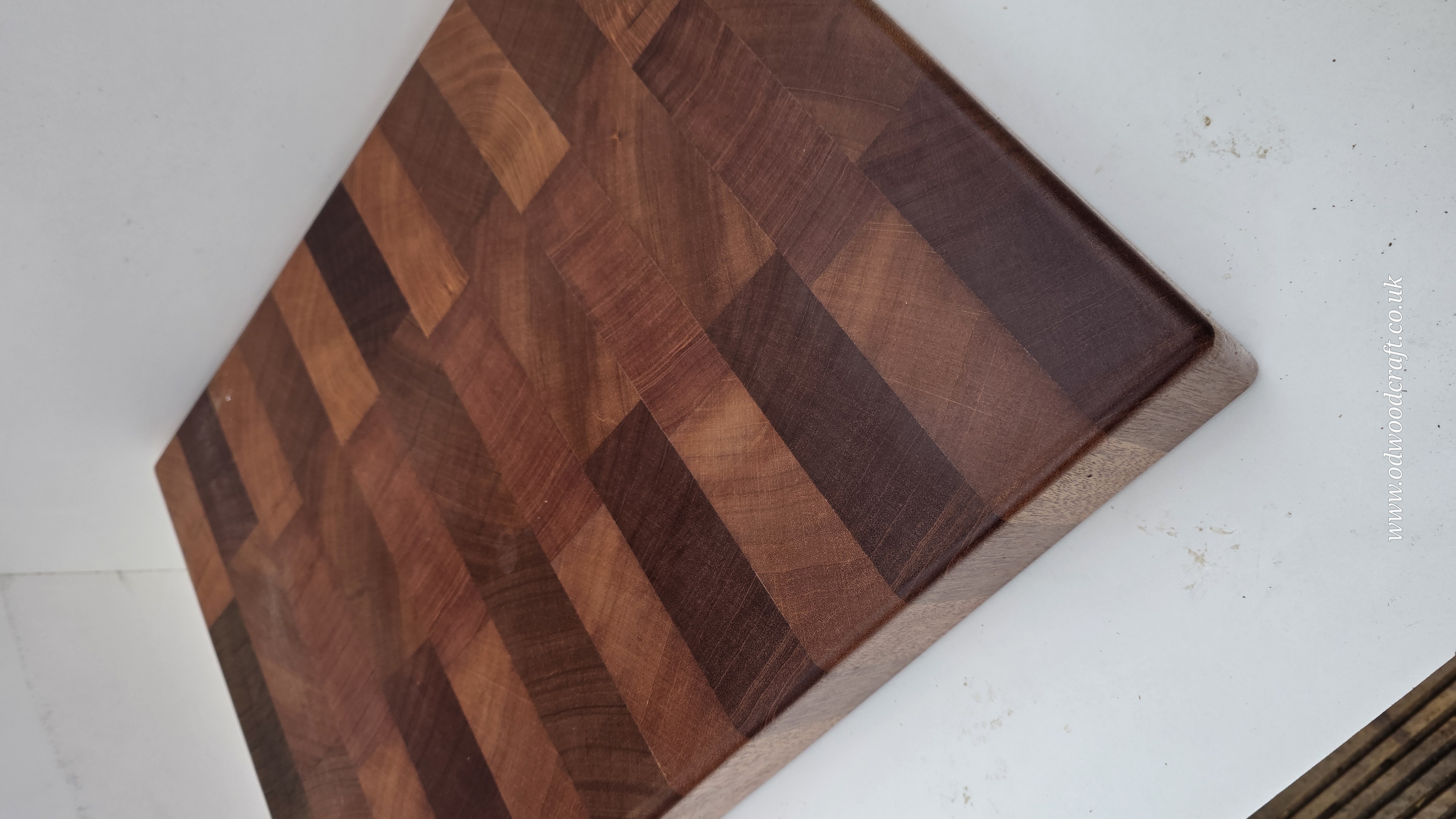 Extra Thick Butcher Block 54x41x9.5cm – Meranti & Sapele Chopping Board