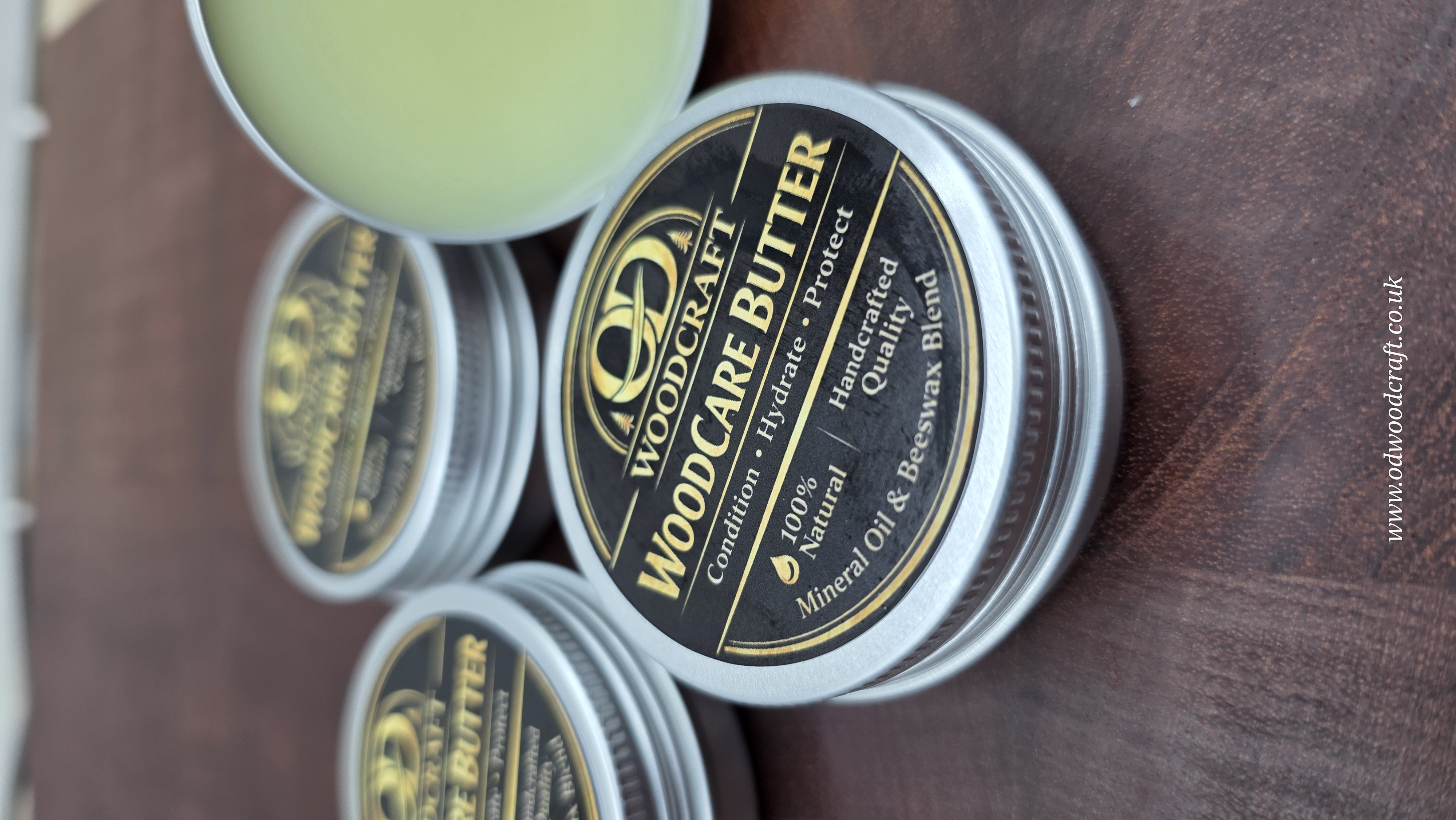 Wood Care Butter – Mineral Oil & Beeswax Blend (50g)