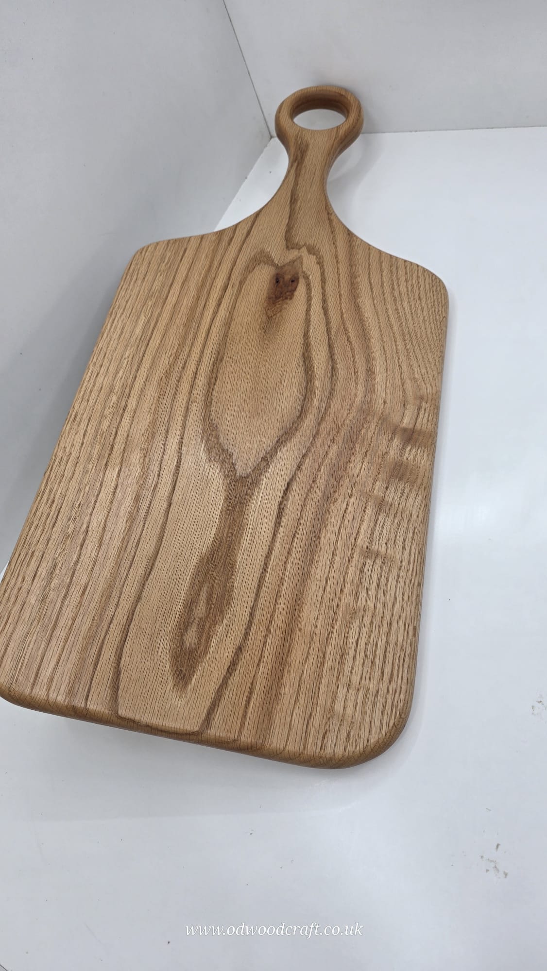 Solid Oak Serving Board with Handle 