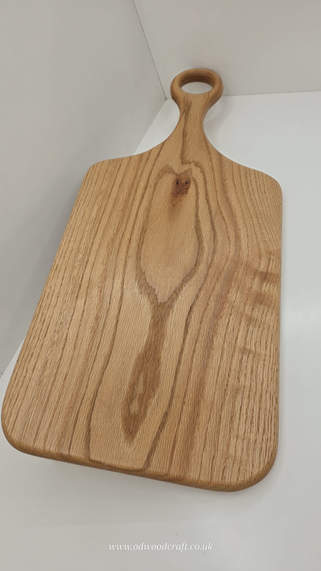 Solid Oak Serving Board with Handle 