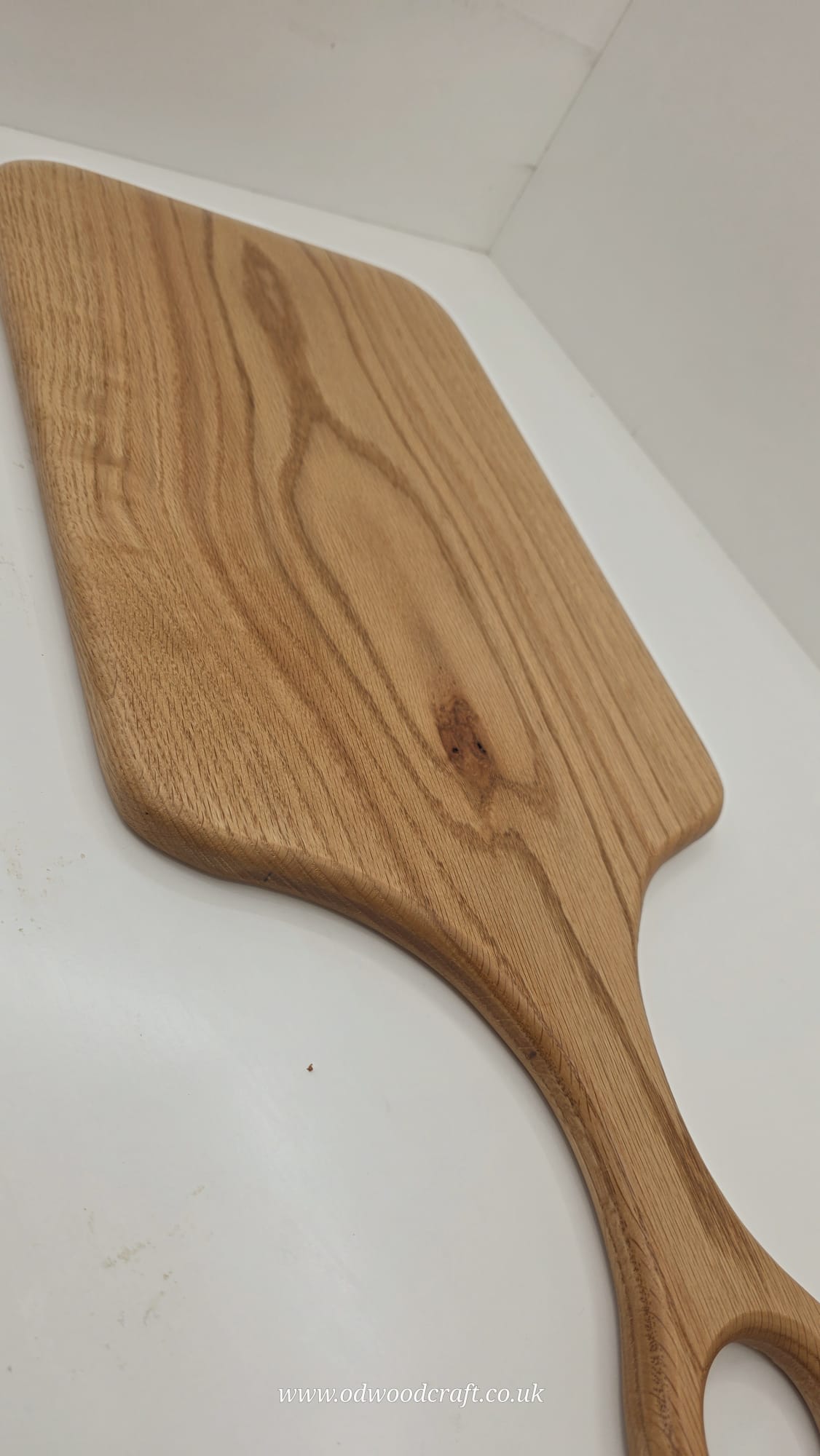 Solid Oak Serving Board with Handle 