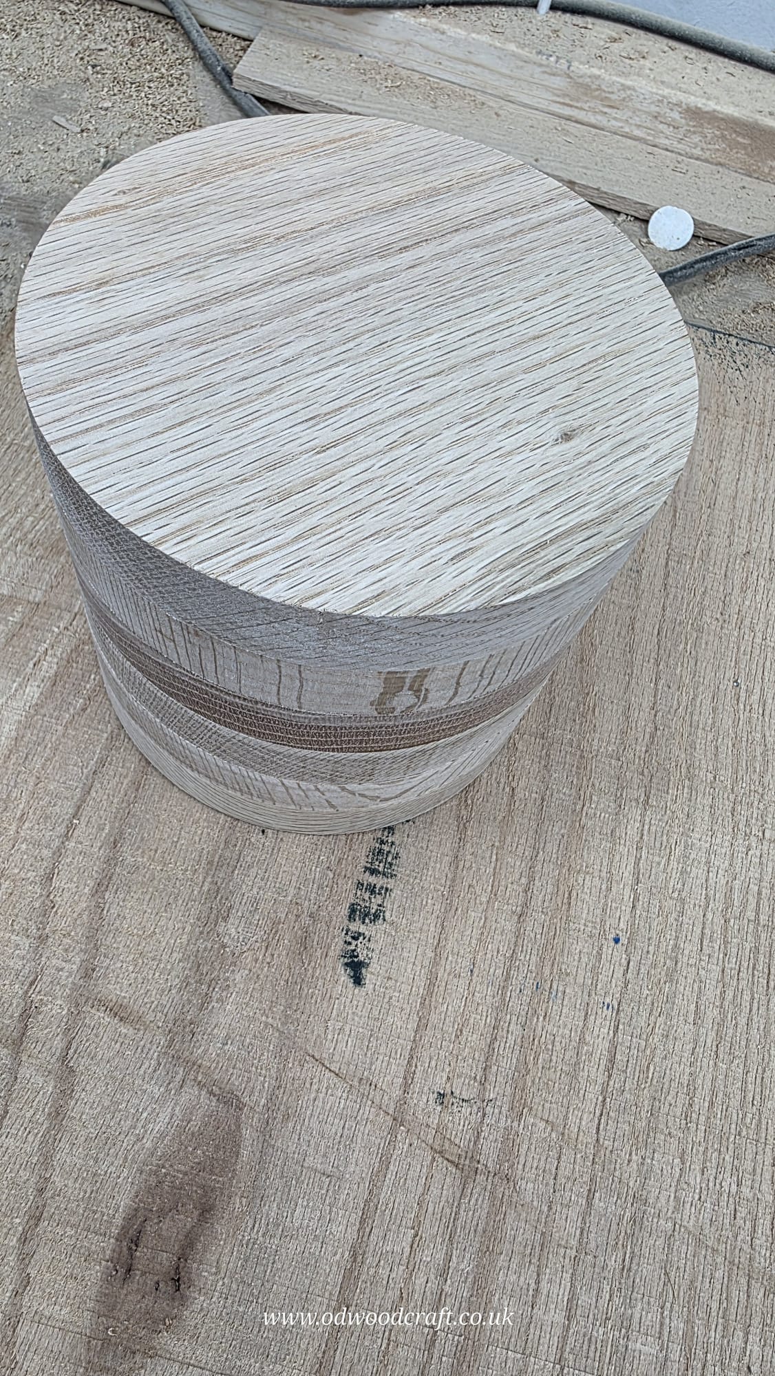 Round Oak Craft Blanks 145mm x 22mm | Bulk