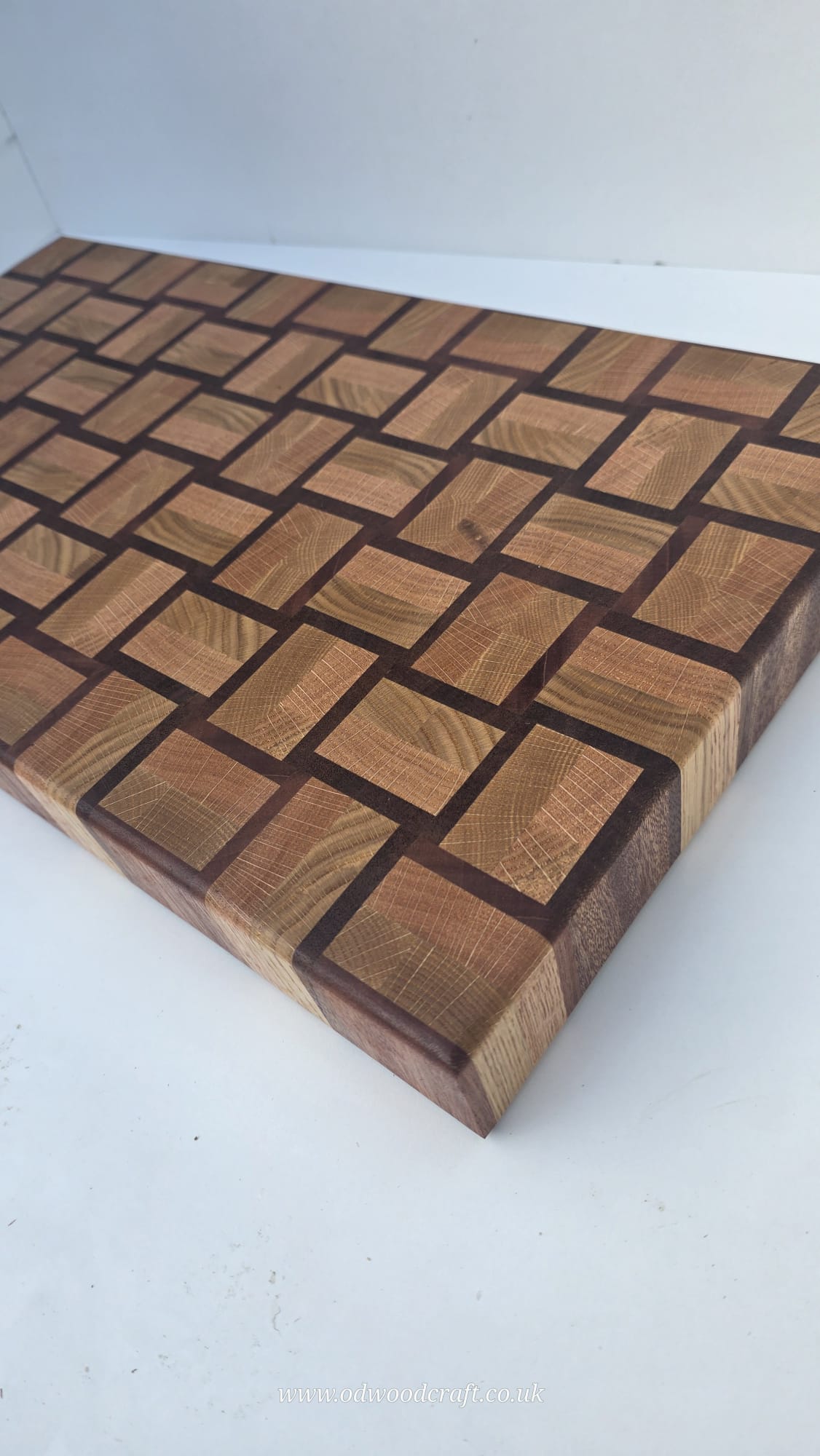 Made to Order Basket Weave End Grain Chopping Board 