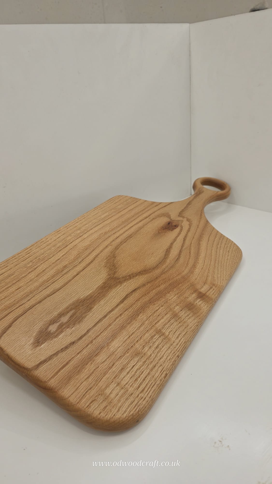 Solid Oak Serving Board with Handle 