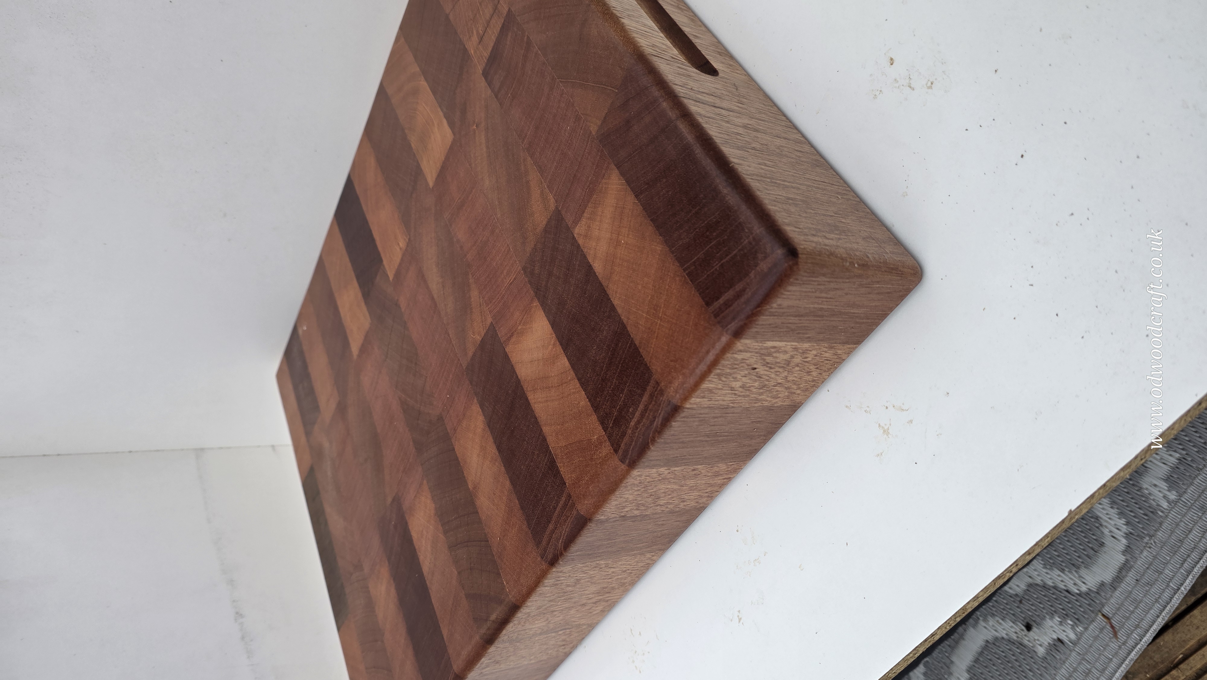 Extra Thick Butcher Block 54x41x9.5cm – Meranti & Sapele Chopping Board