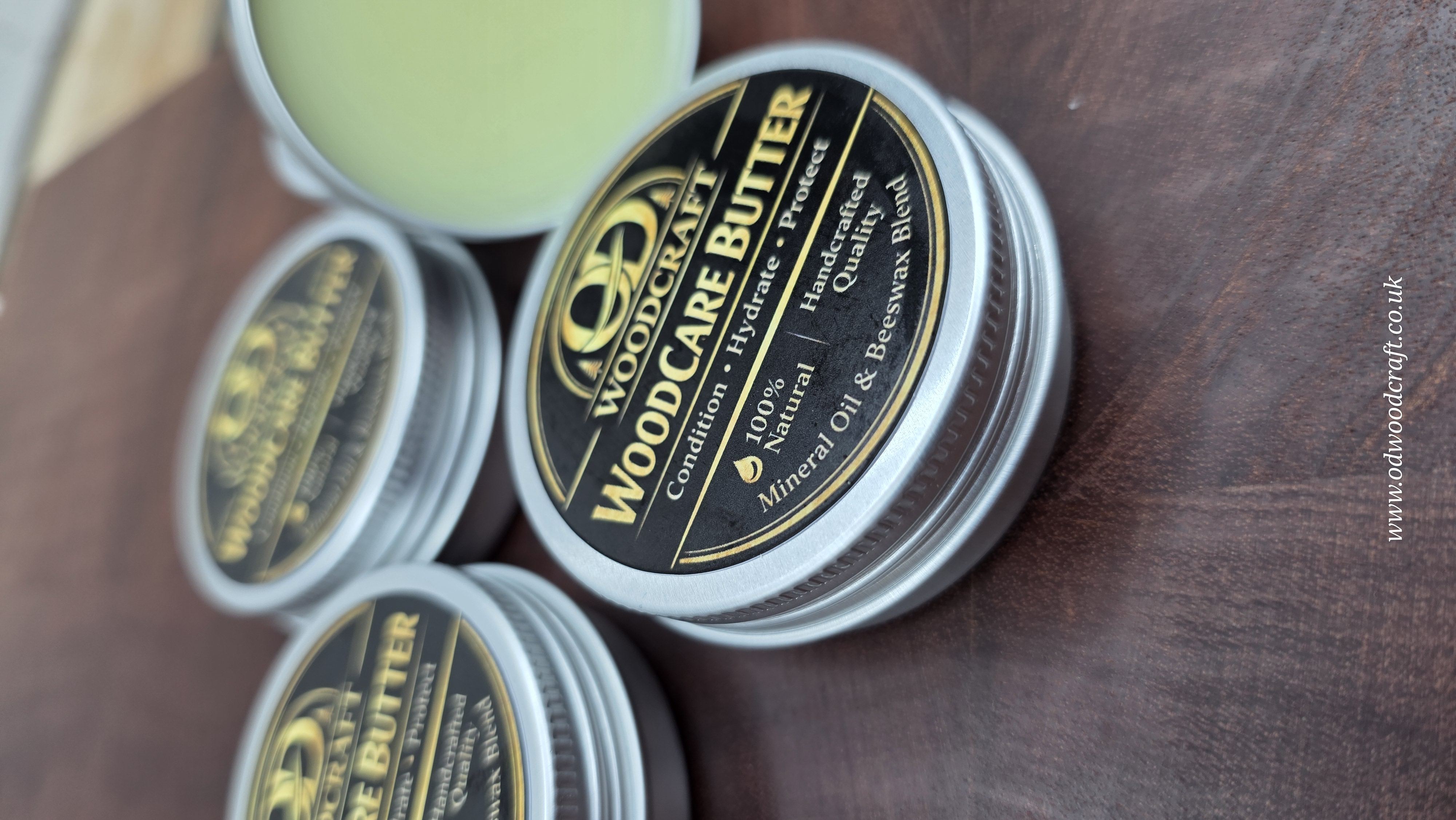 Wood Care Butter – Mineral Oil & Beeswax Blend (50g)