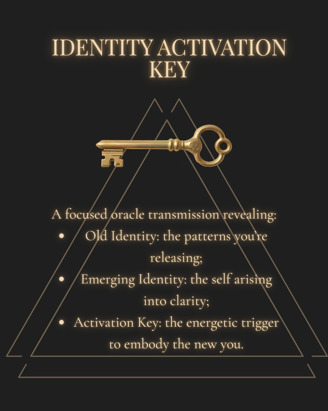 Identity Activation Key
