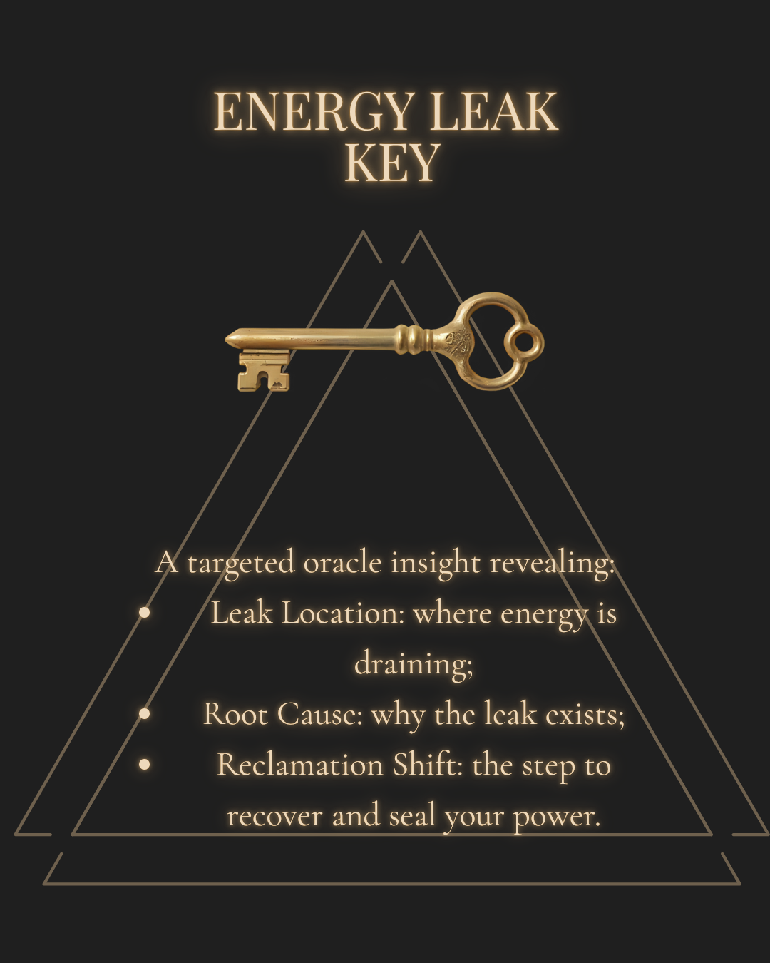Energy Leak Key