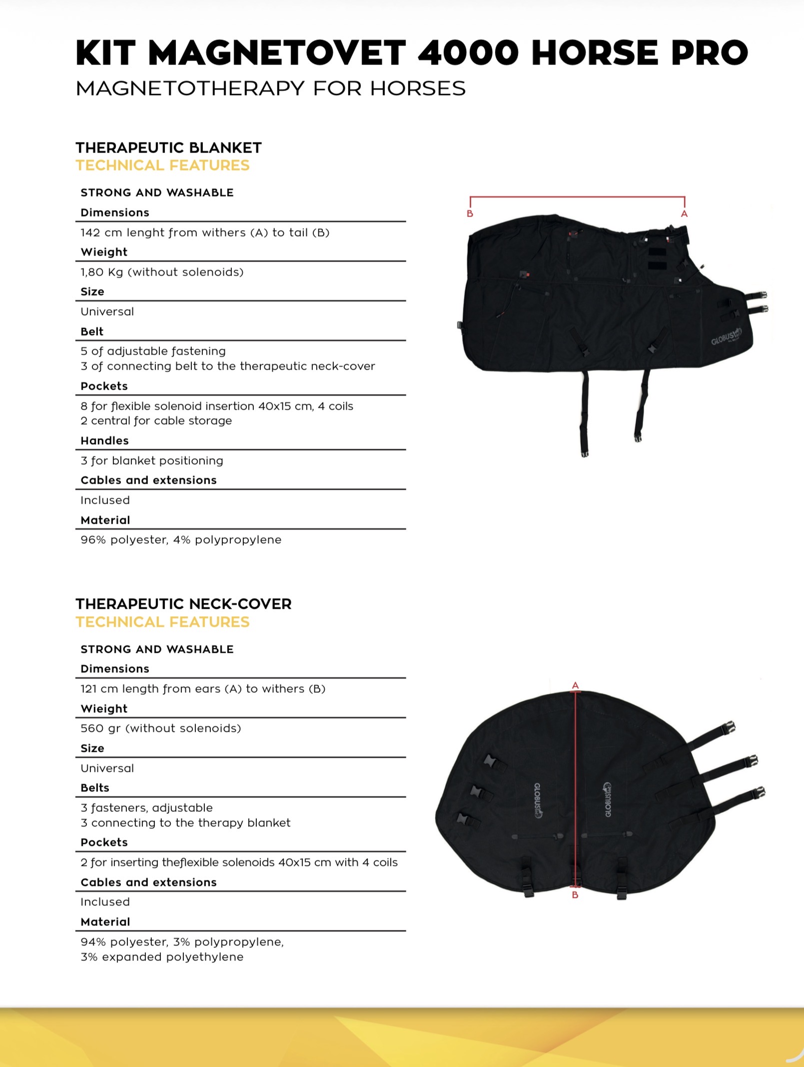 complete kit horse pro with boots