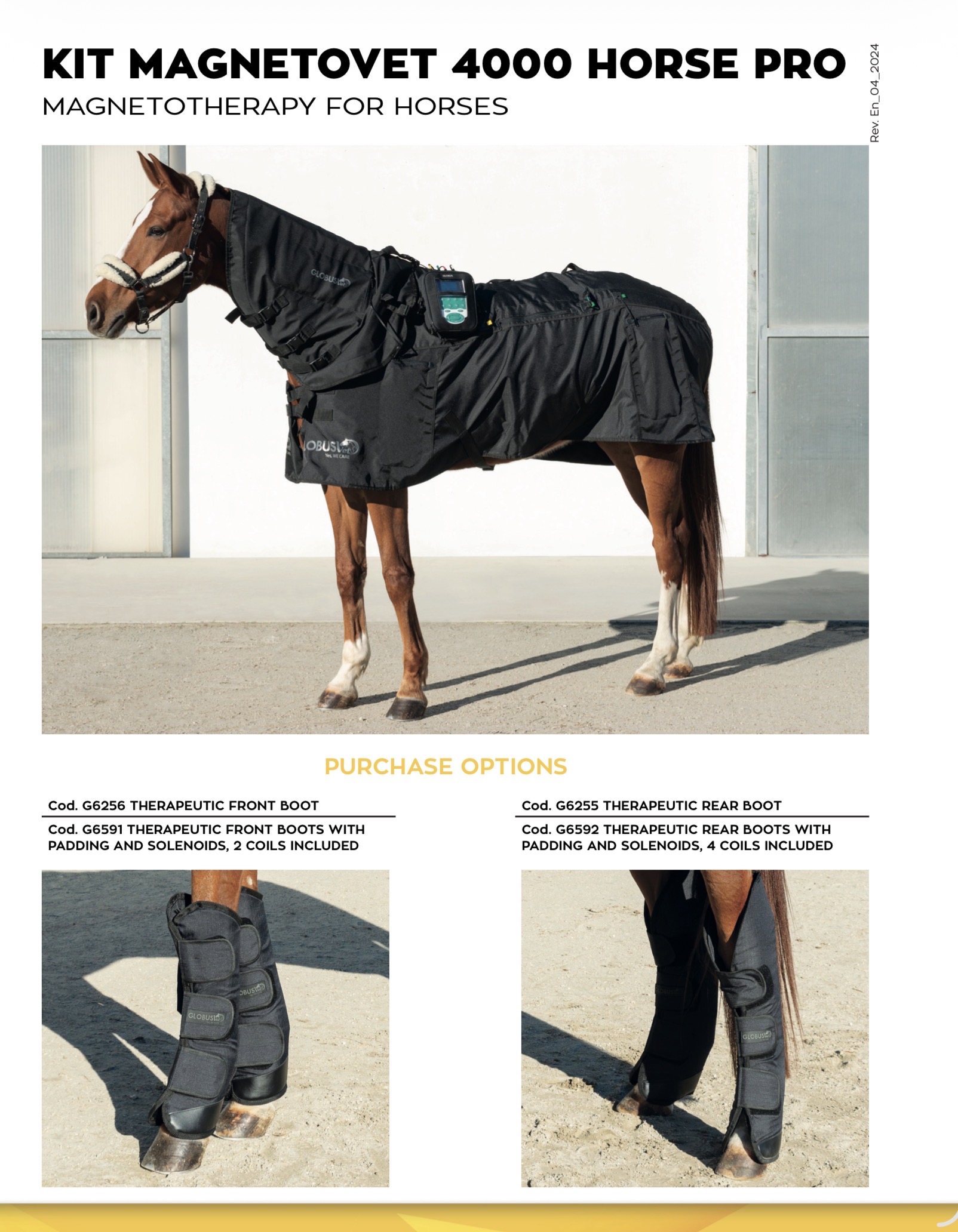 complete kit horse pro with boots