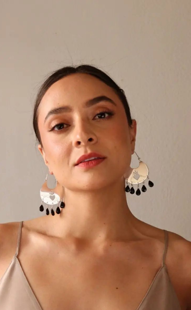 Arracadas Corazón Sagrado